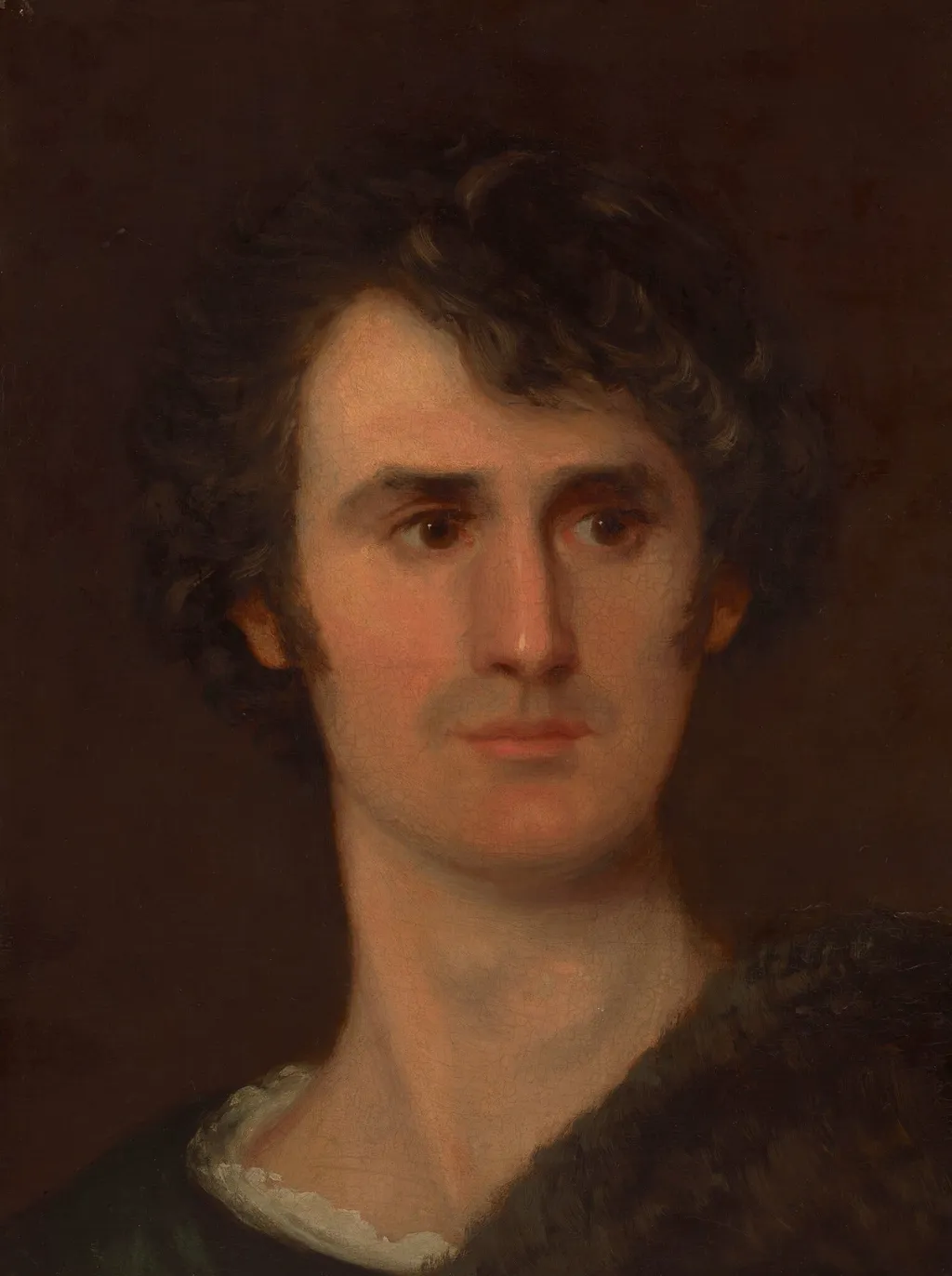 Junius Brutus Booth, oil, 1830