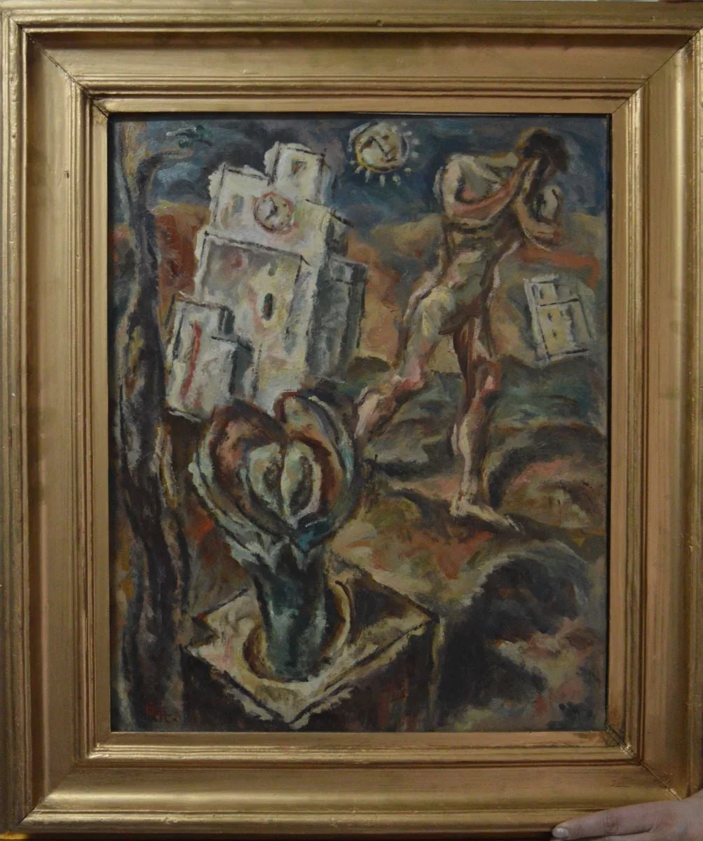 Compoziție suprarealistă, detail
