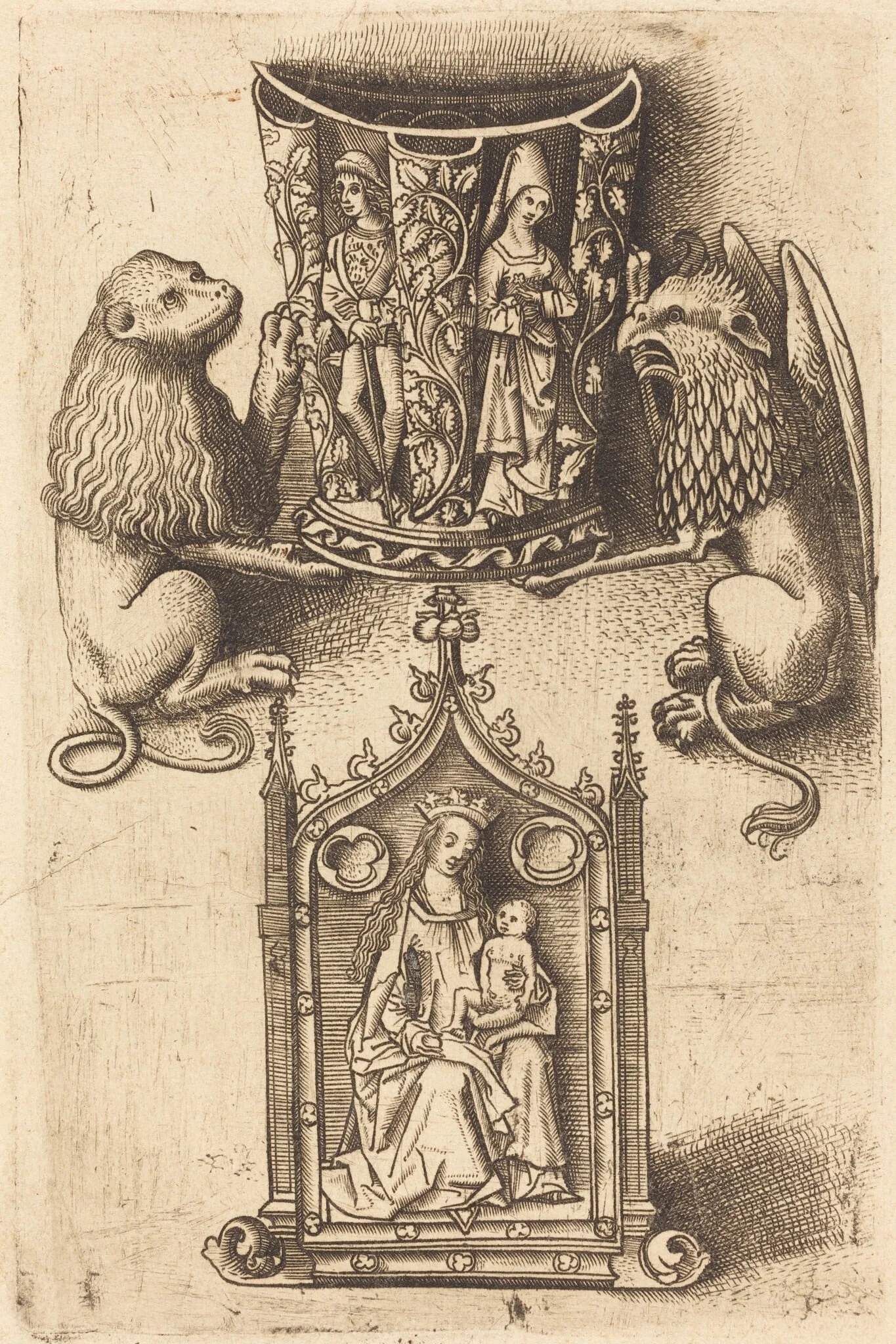 Design for a Beaker and a Pax, detail