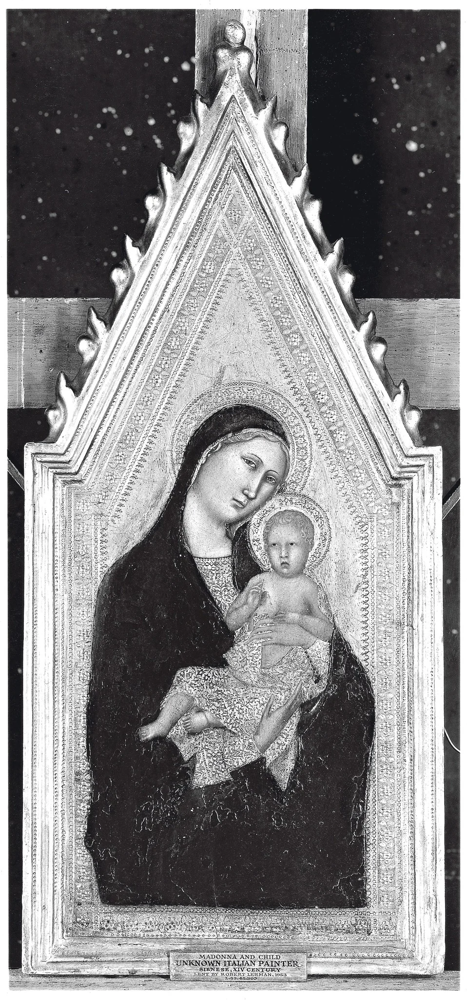 Tabernacle frame, detail
