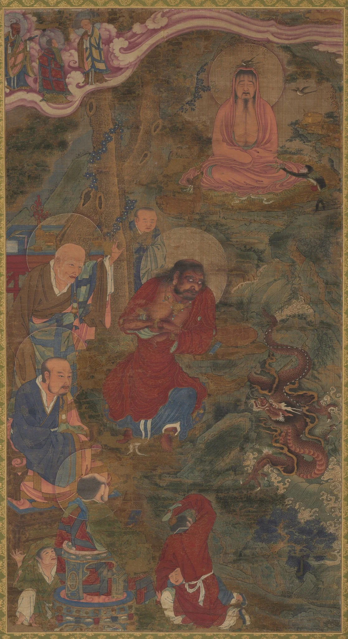 Miracle of the Dragon, detail