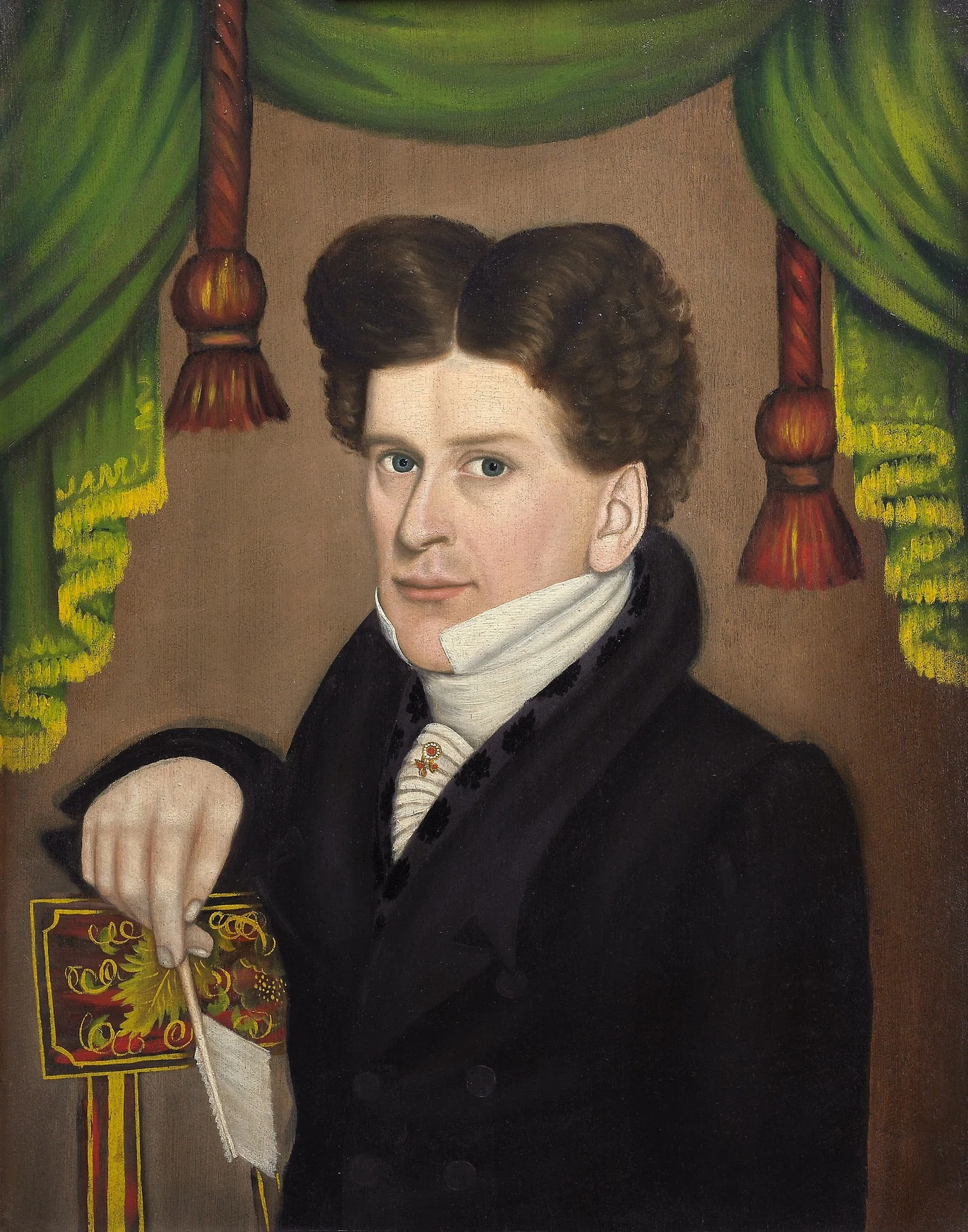 Man with a Pen, detail