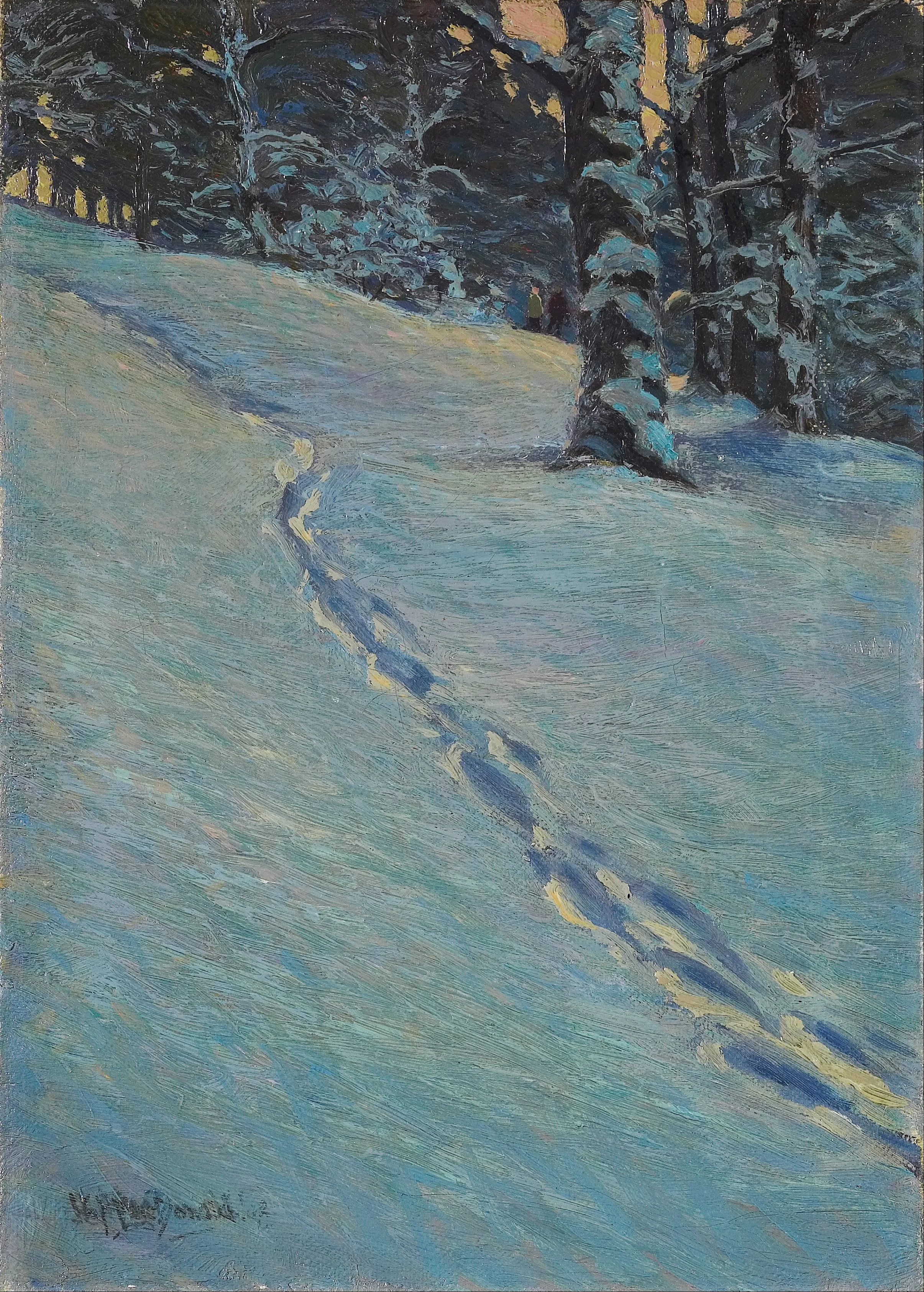 Morning after Snow, High Park, detail