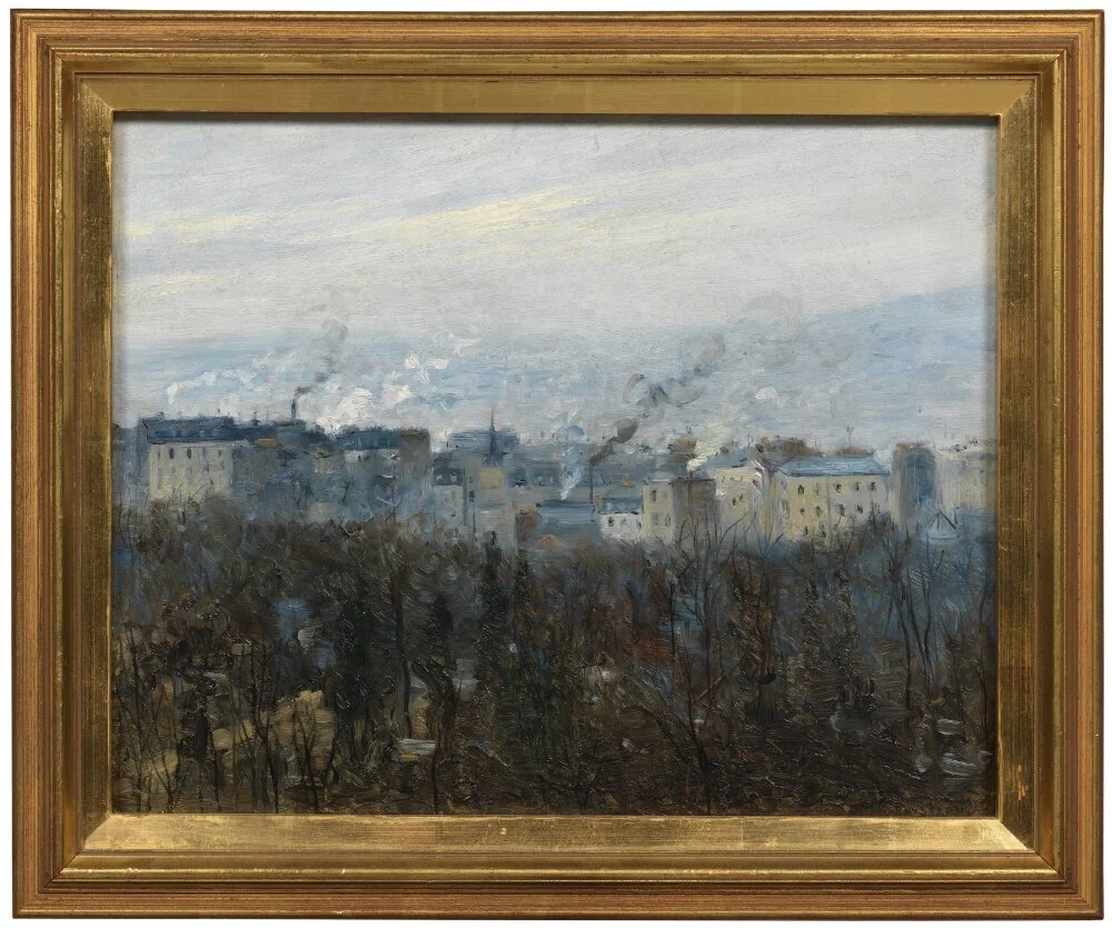 On the Outskirts of the City, detail