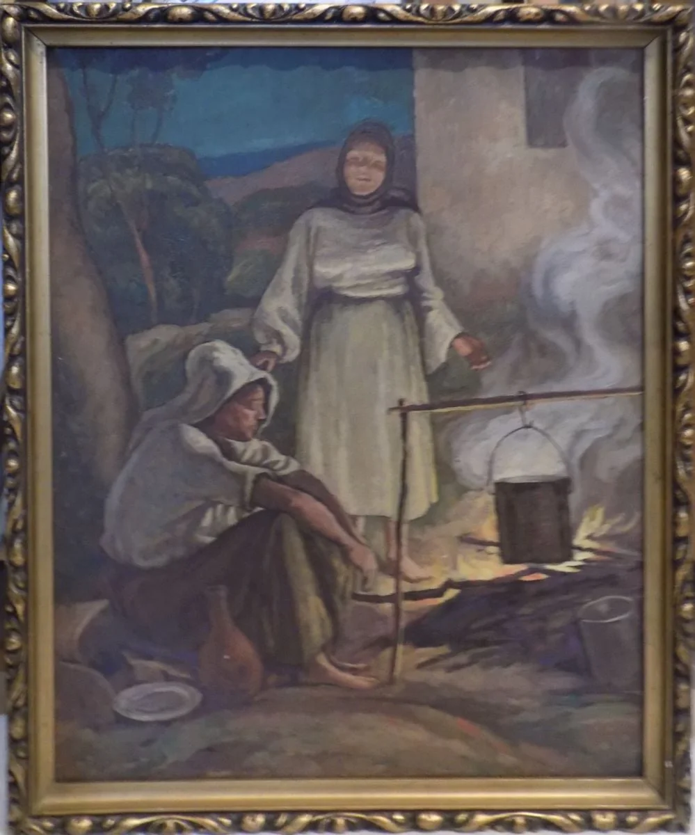 Țărănci, detail