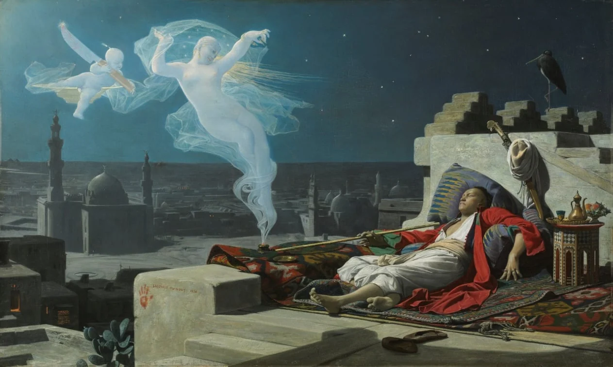 A Eunuch's Dream, detail