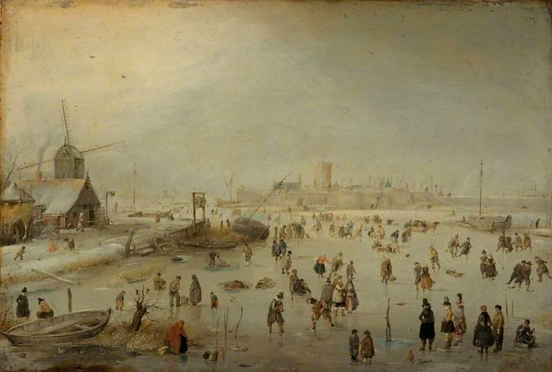 Winter Landscape, detail