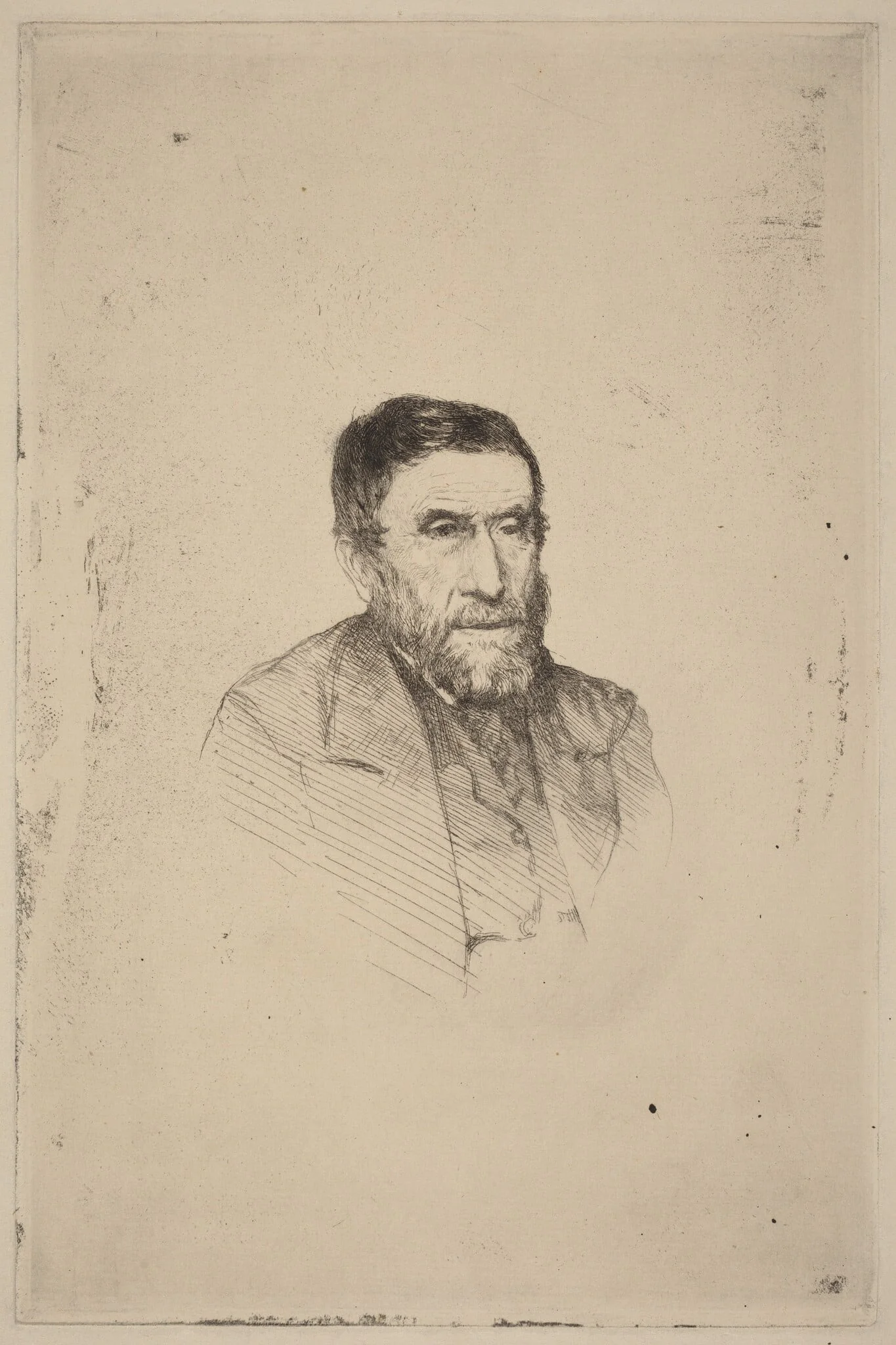 Portrait of a Man, detail