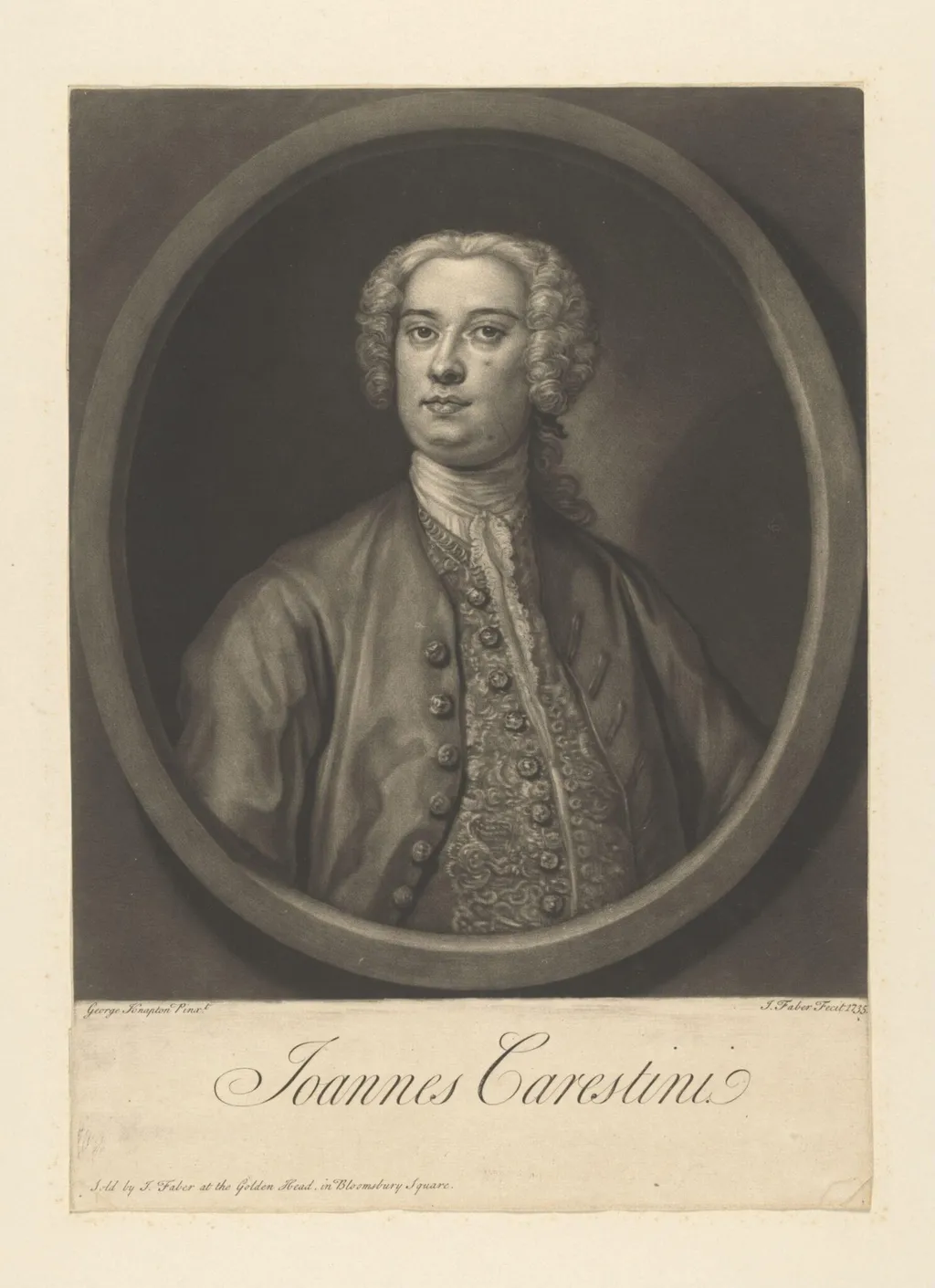 H Beard Print Collection, by George Knapton, 1735