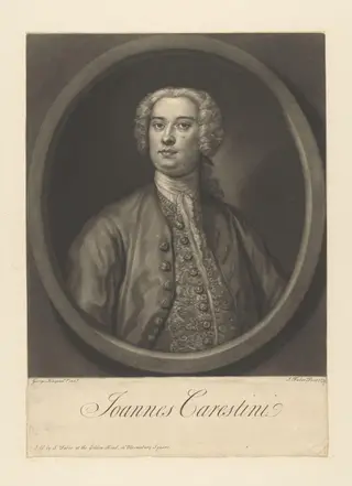H Beard Print Collection, by George Knapton, 1735