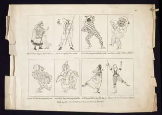 <i>Harlequin Mother Goose</i>, by William West, 1811