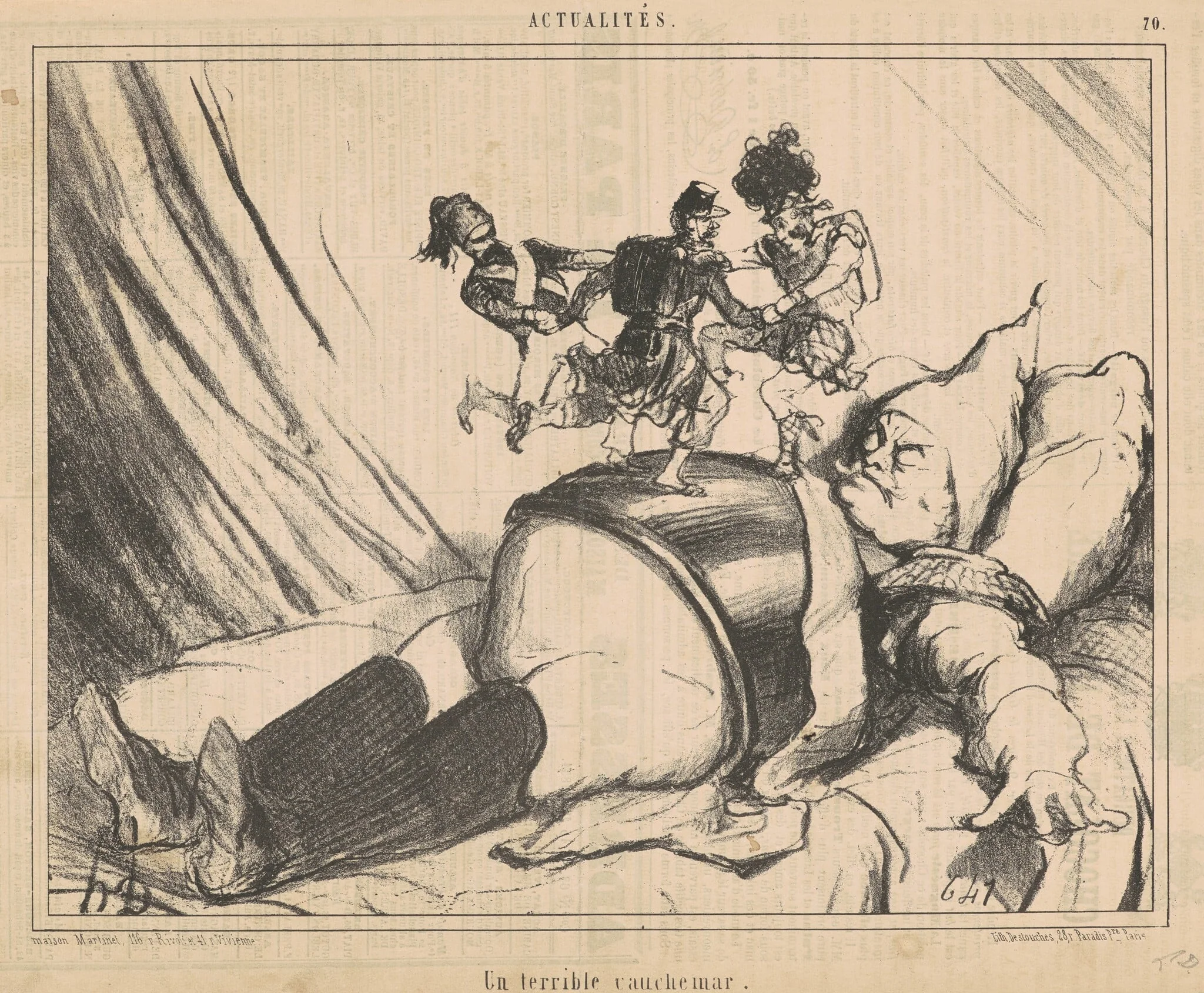 Un terrible cauchemar, detail