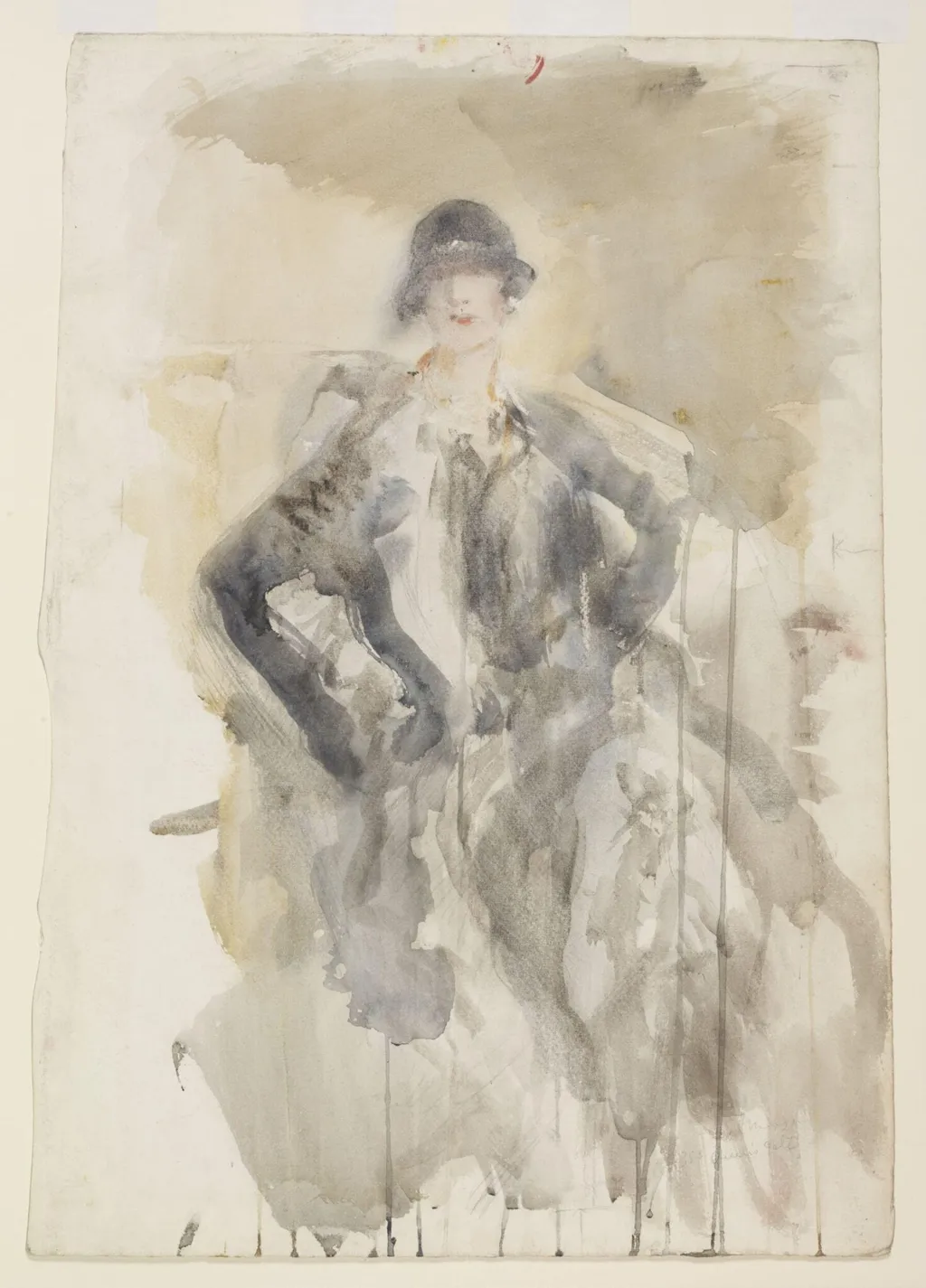 Juliet, by Ambrose McEvoy, watercolor