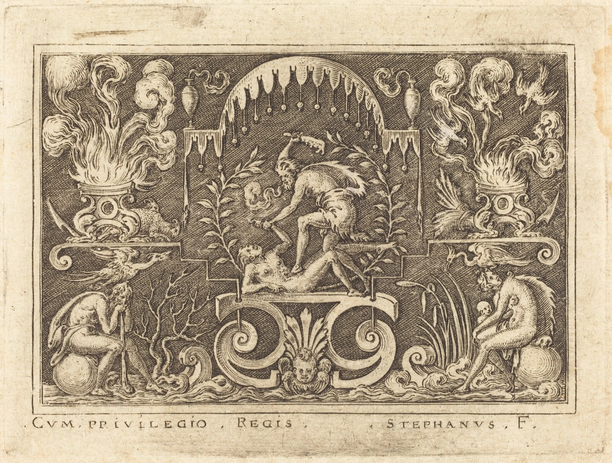 Death of Abel, detail