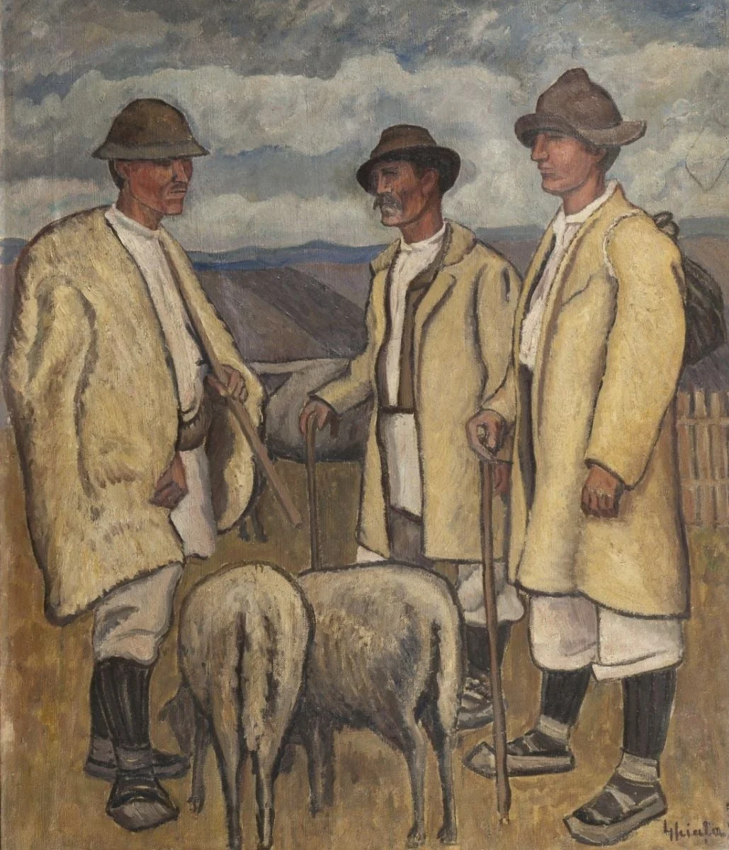 Ciobani, detail