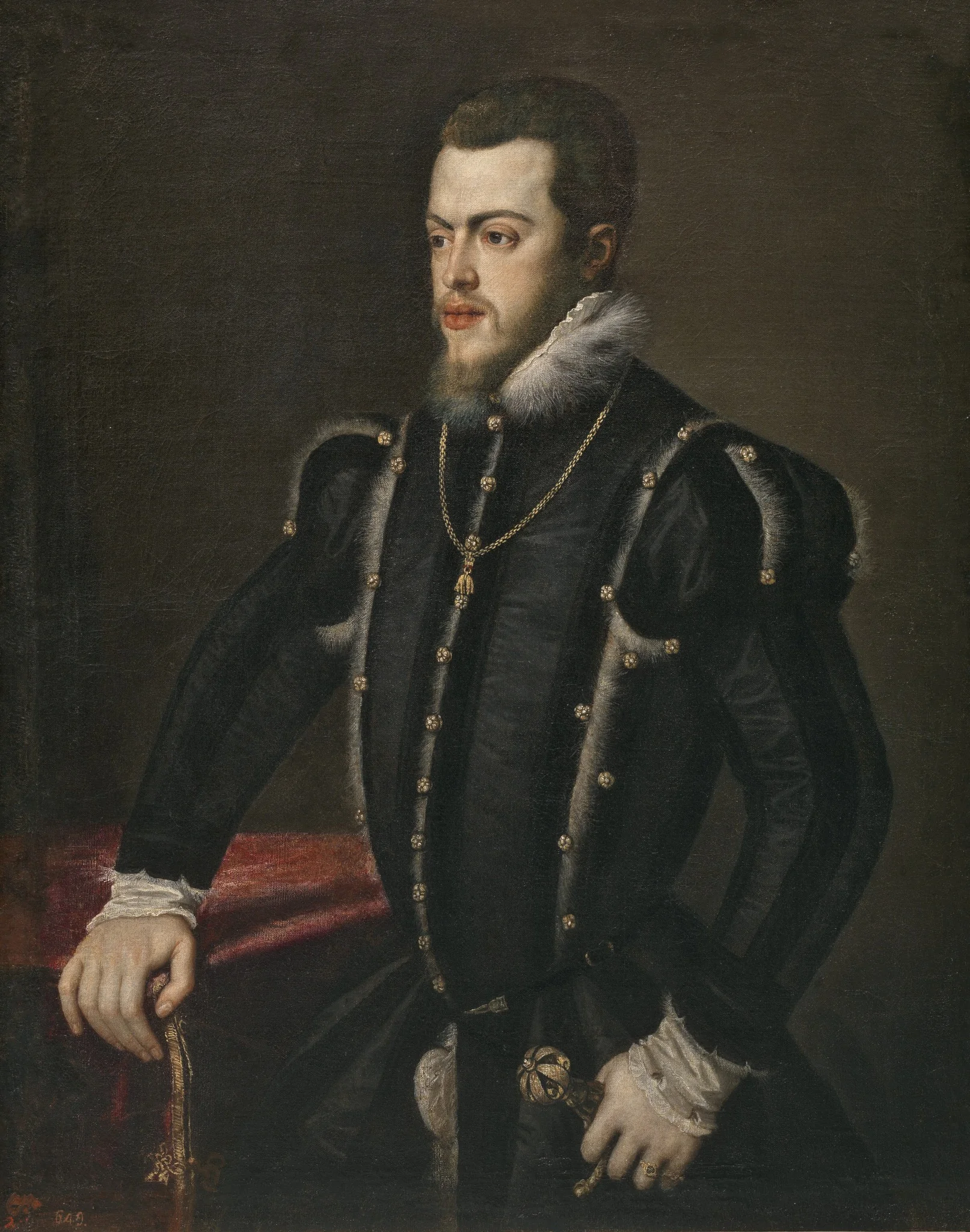 Philip II, detail