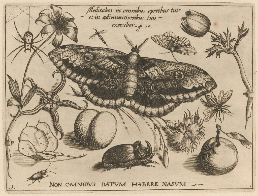 Archetypa studiaque patris Georgii Hoefnagelii [Part 3, Title Page], by Jacob Hoefnagel, ink, 1592