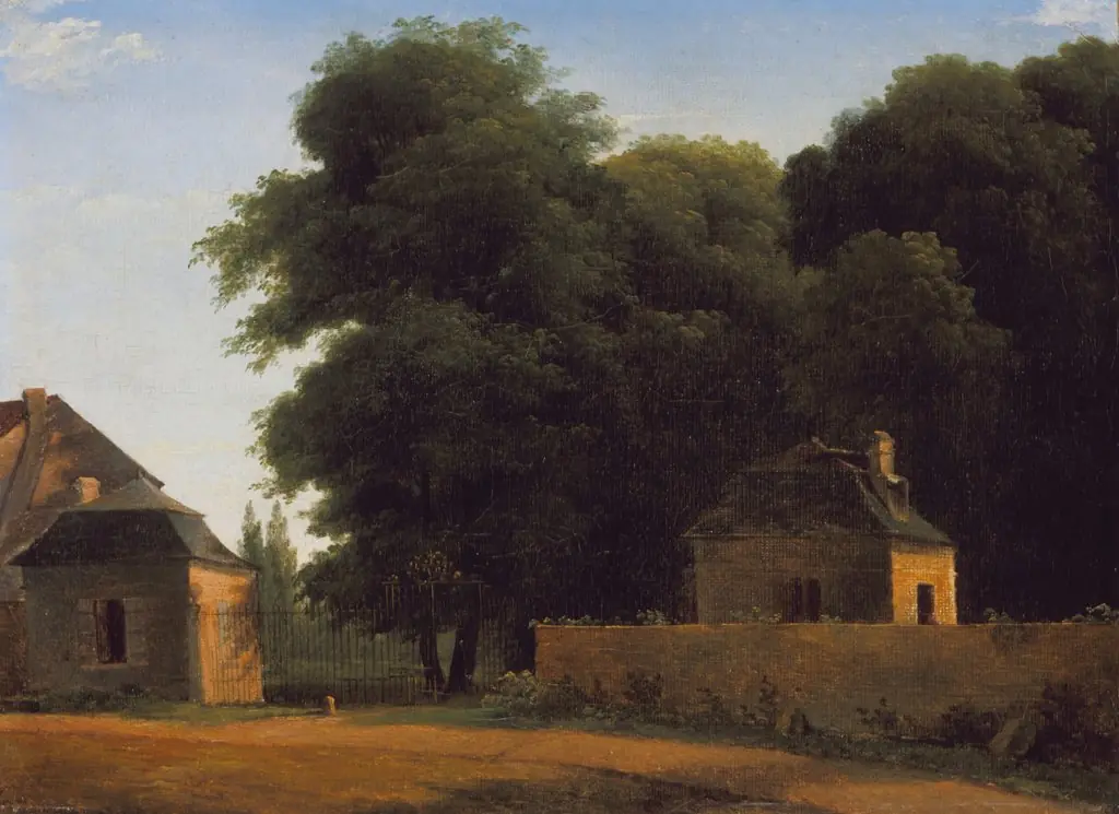 Entry to the Park at St. Cloud, by Jean-Victor Bertin, unspecified, 1810