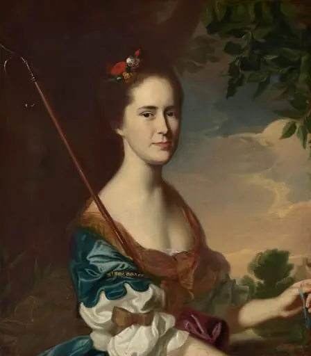 Elizabeth Gray Otis (Mrs. Samuel Alleyne Otis), by John Singleton Copley, oil, 1764