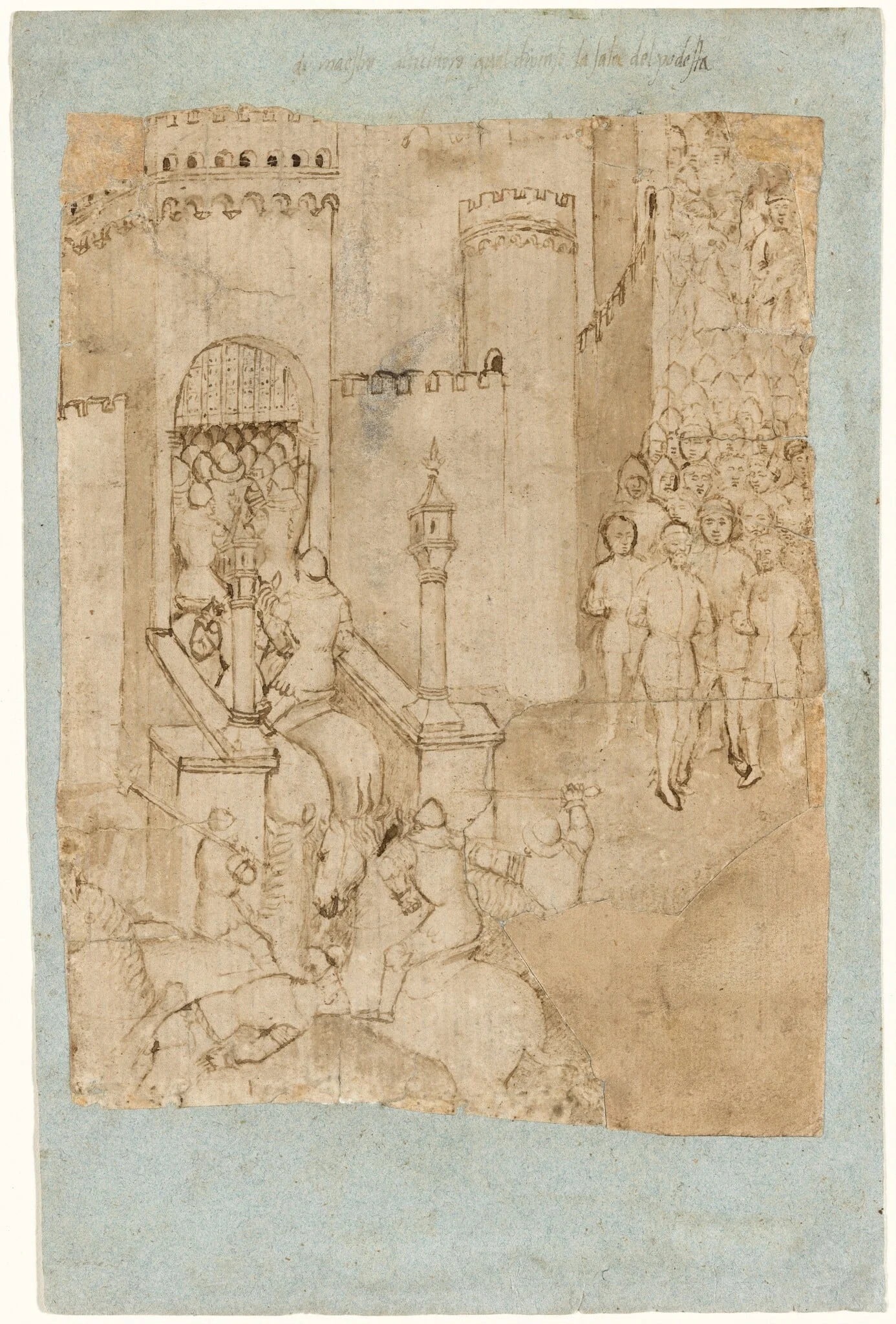 Conquest of a Town, detail