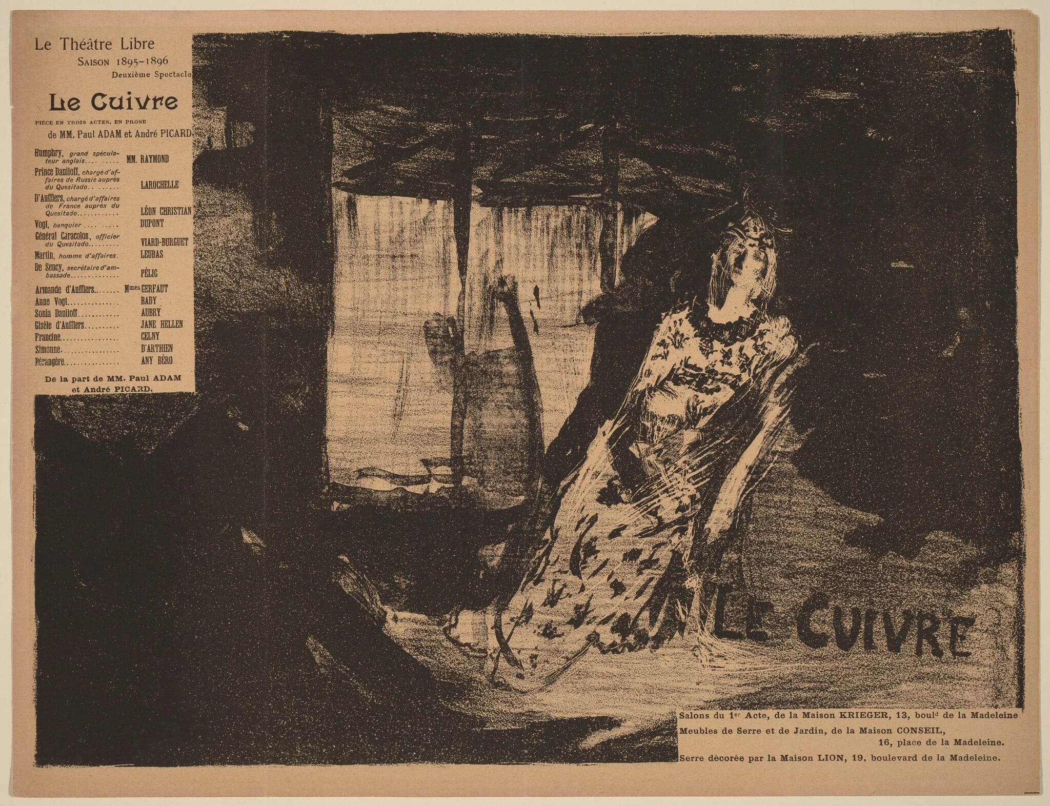 Le Cuivre, detail