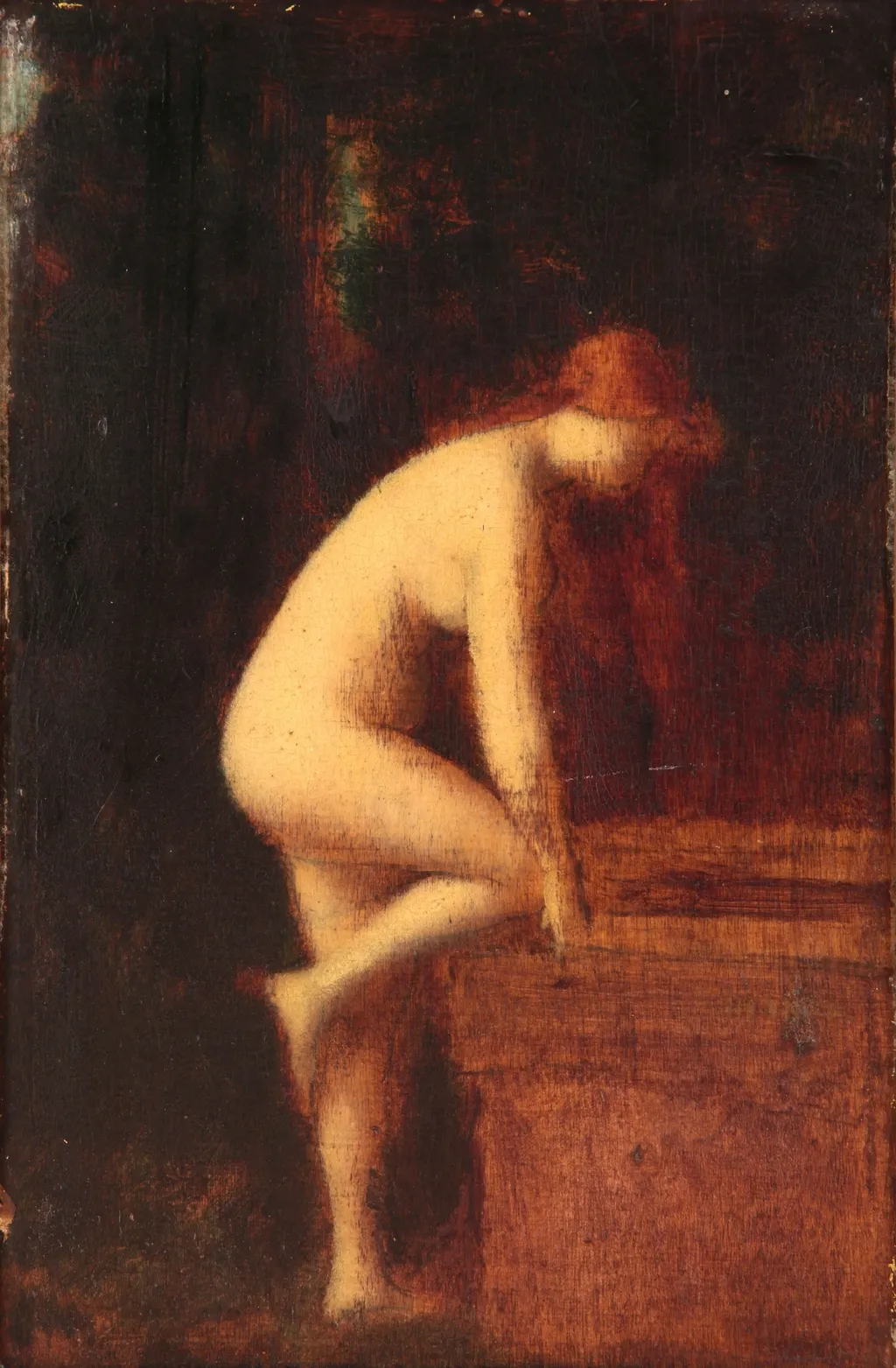 Ninfa, by Jean-Jacques Henner, unspecified, 1850