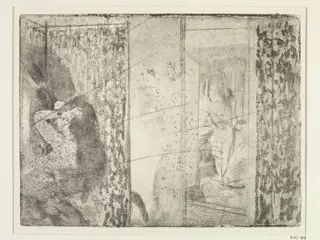 Loges d'actrices, by Hilaire-Germain Edgar Degas, 1880