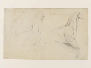 Ecorché study of a horse, by John Gibson, 1815
