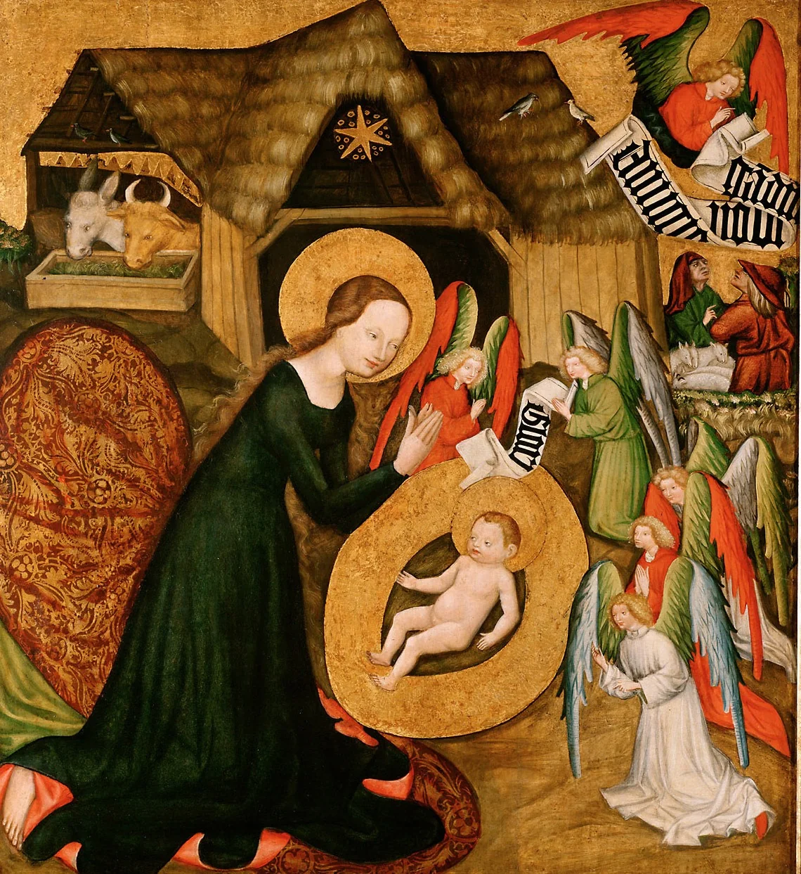 Geburt Christi, detail