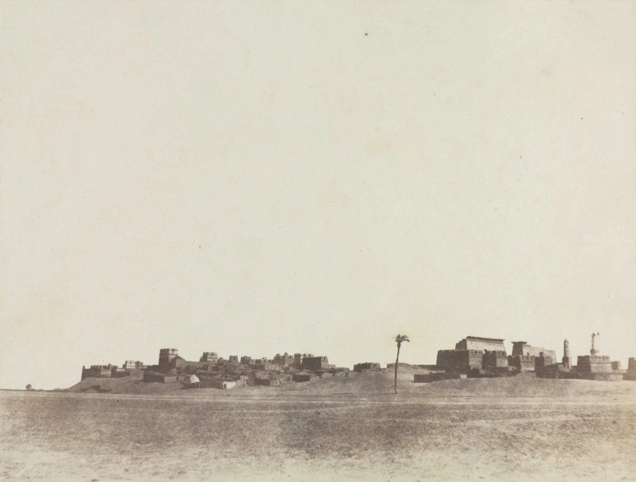 View of Luxor, detail