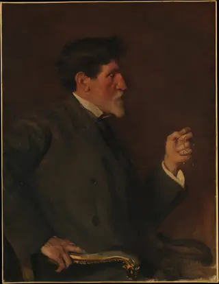 Portrait of Augustus Saint-Gaudens, by Ellen Emmet Rand, oil, 1904