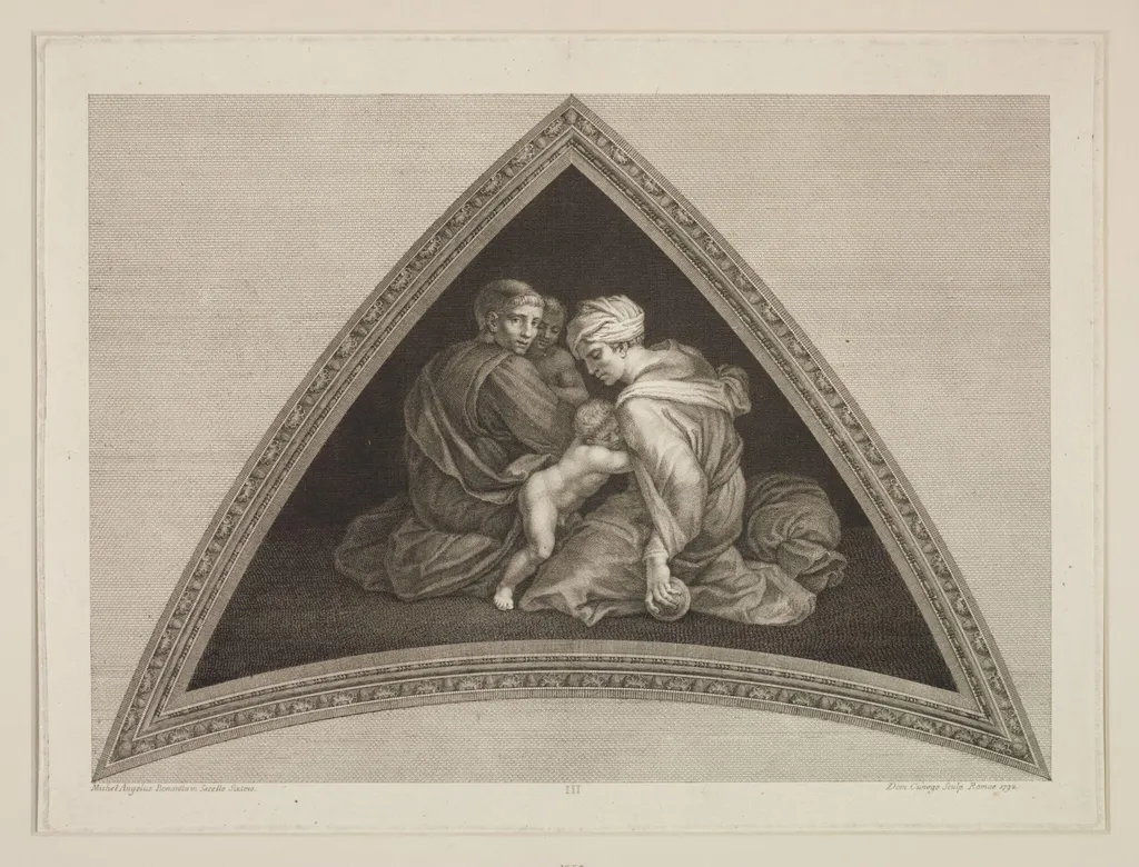 Untitled, by Dominico Cunego, 1750