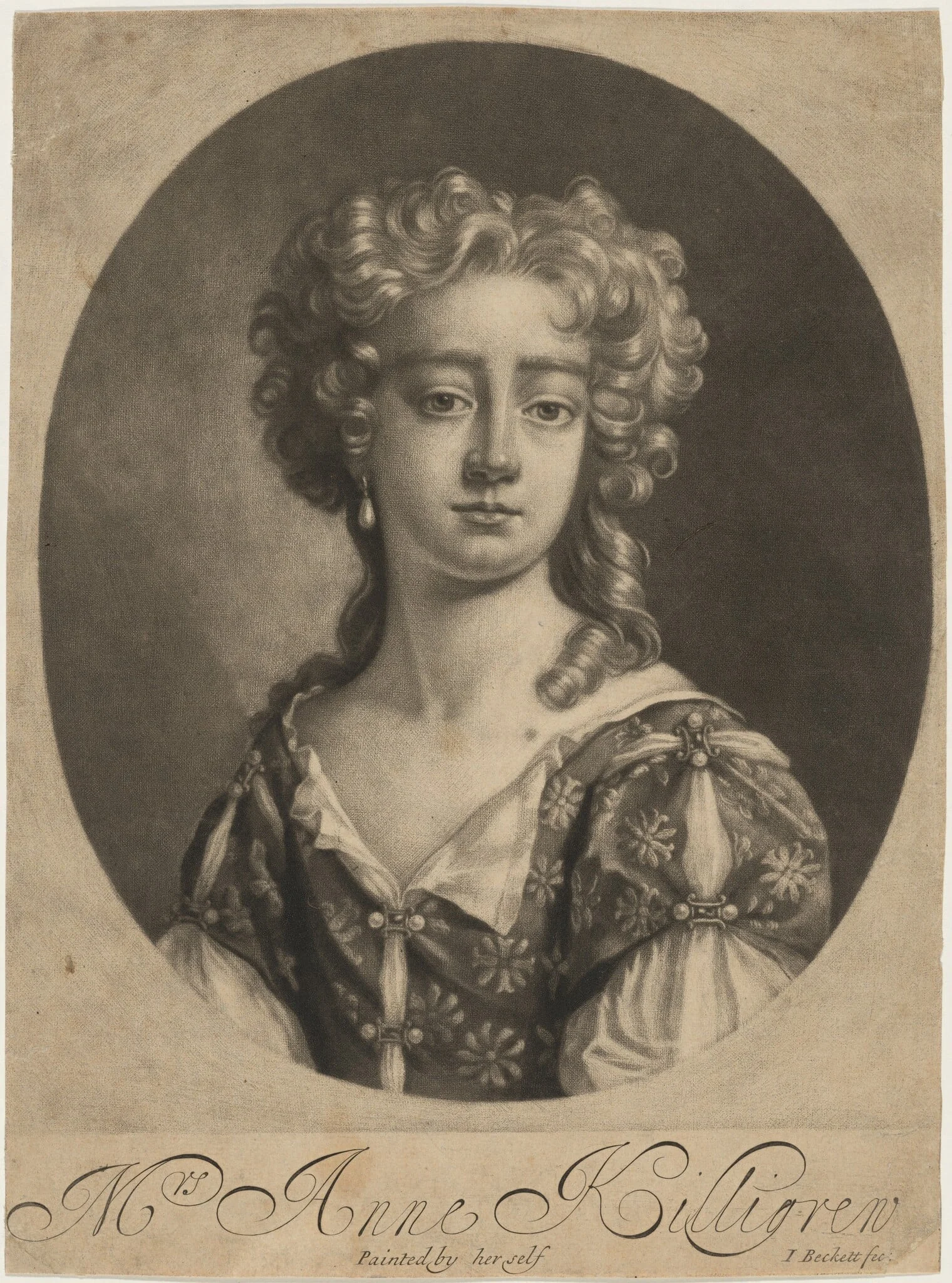 Mrs. Anne Killigrew, detail