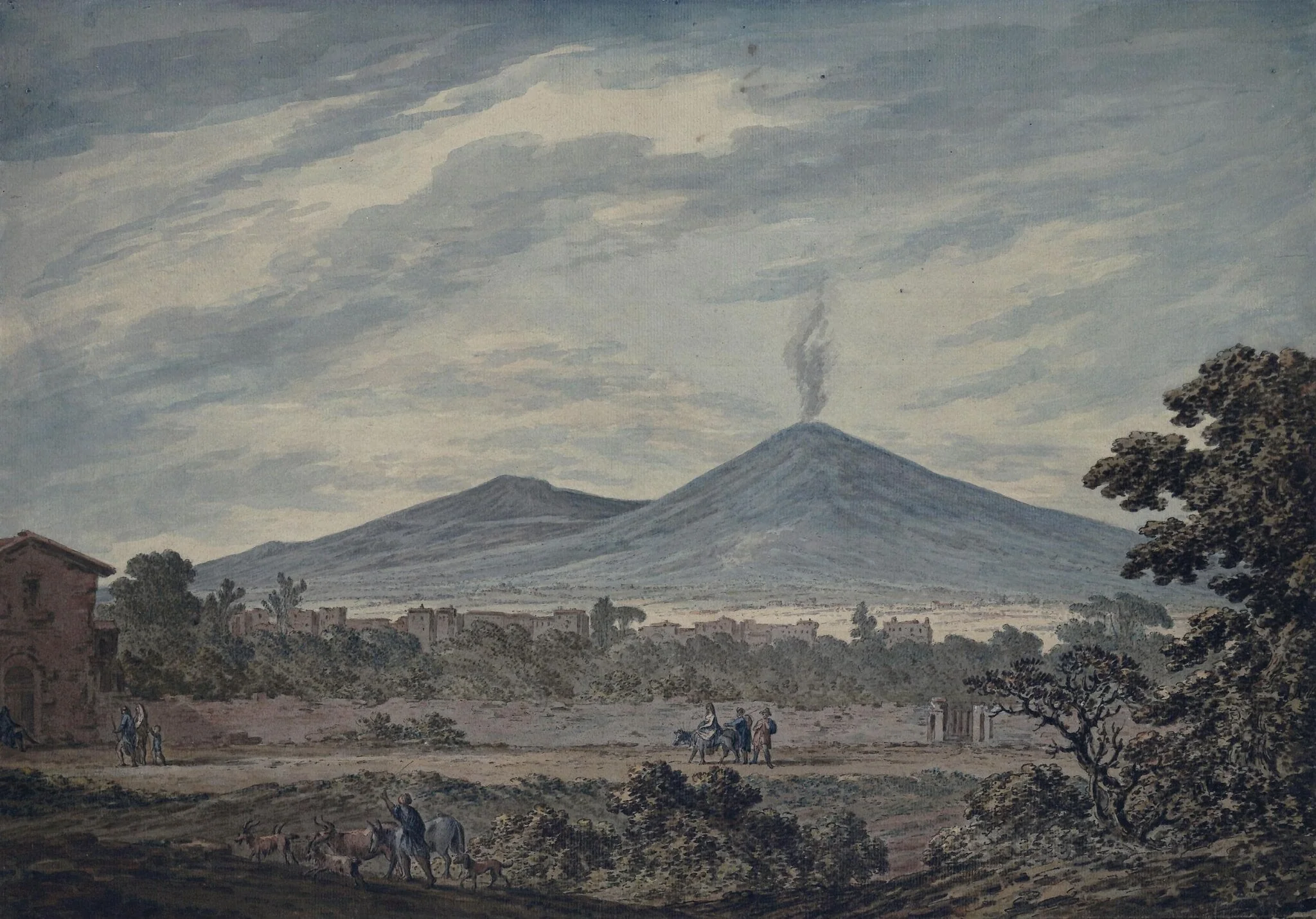 Vesuvius, detail