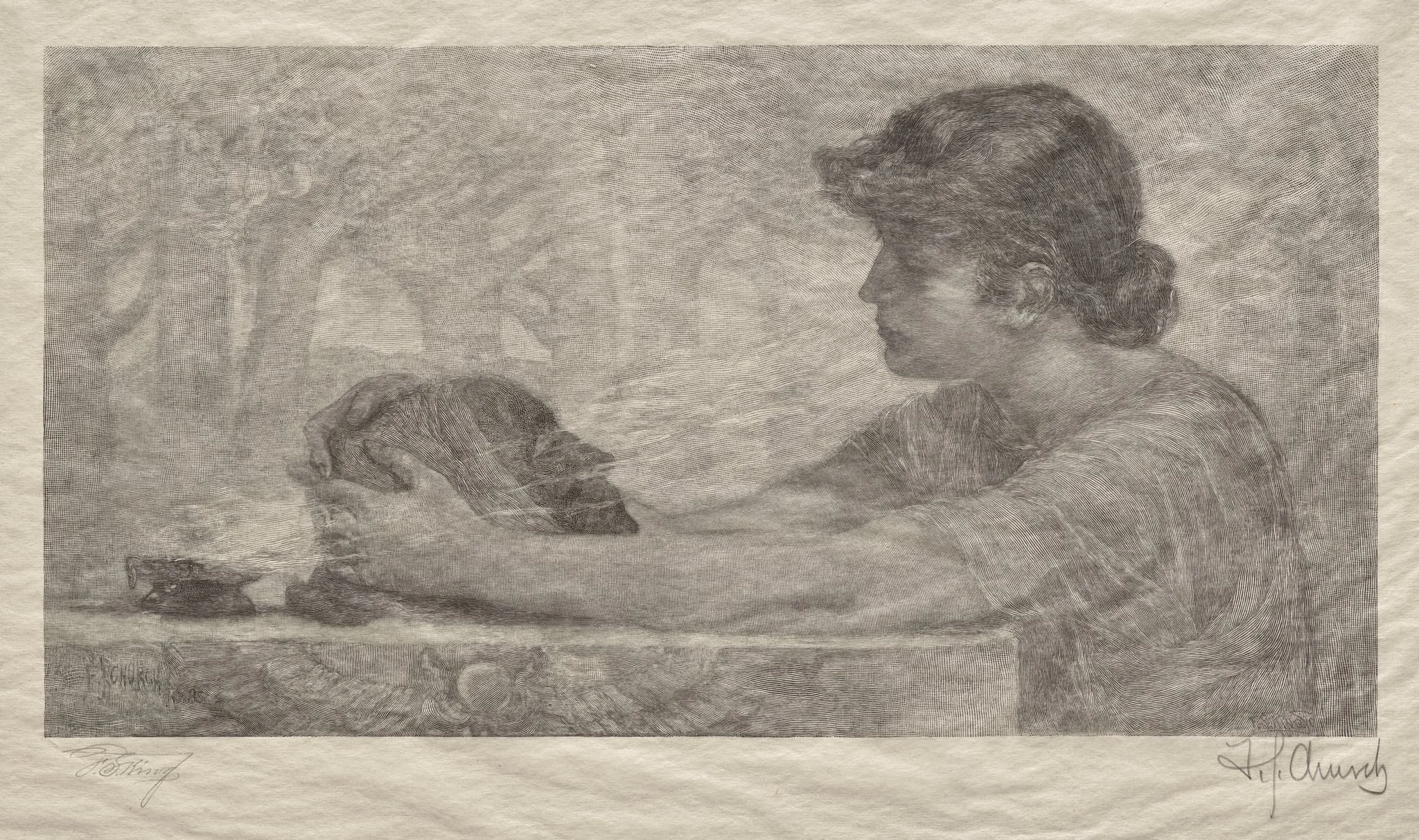 The Sibyl, detail