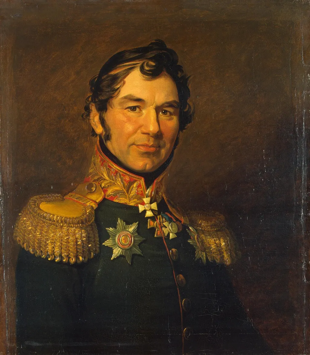 Portrait of Maxim F. Stavitsky (1778-1841), by George Dawe, oil, 1822