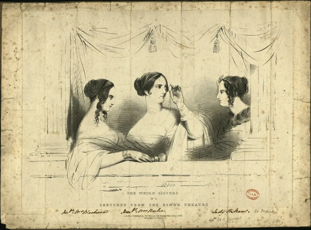 Sketches from the King's Theatre, by Thomas McLean & Co, 1835