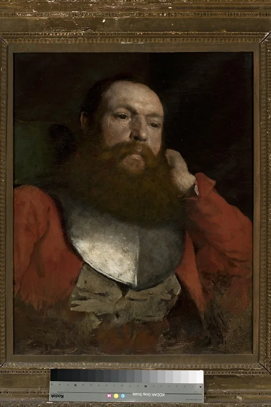 Portrait study, detail