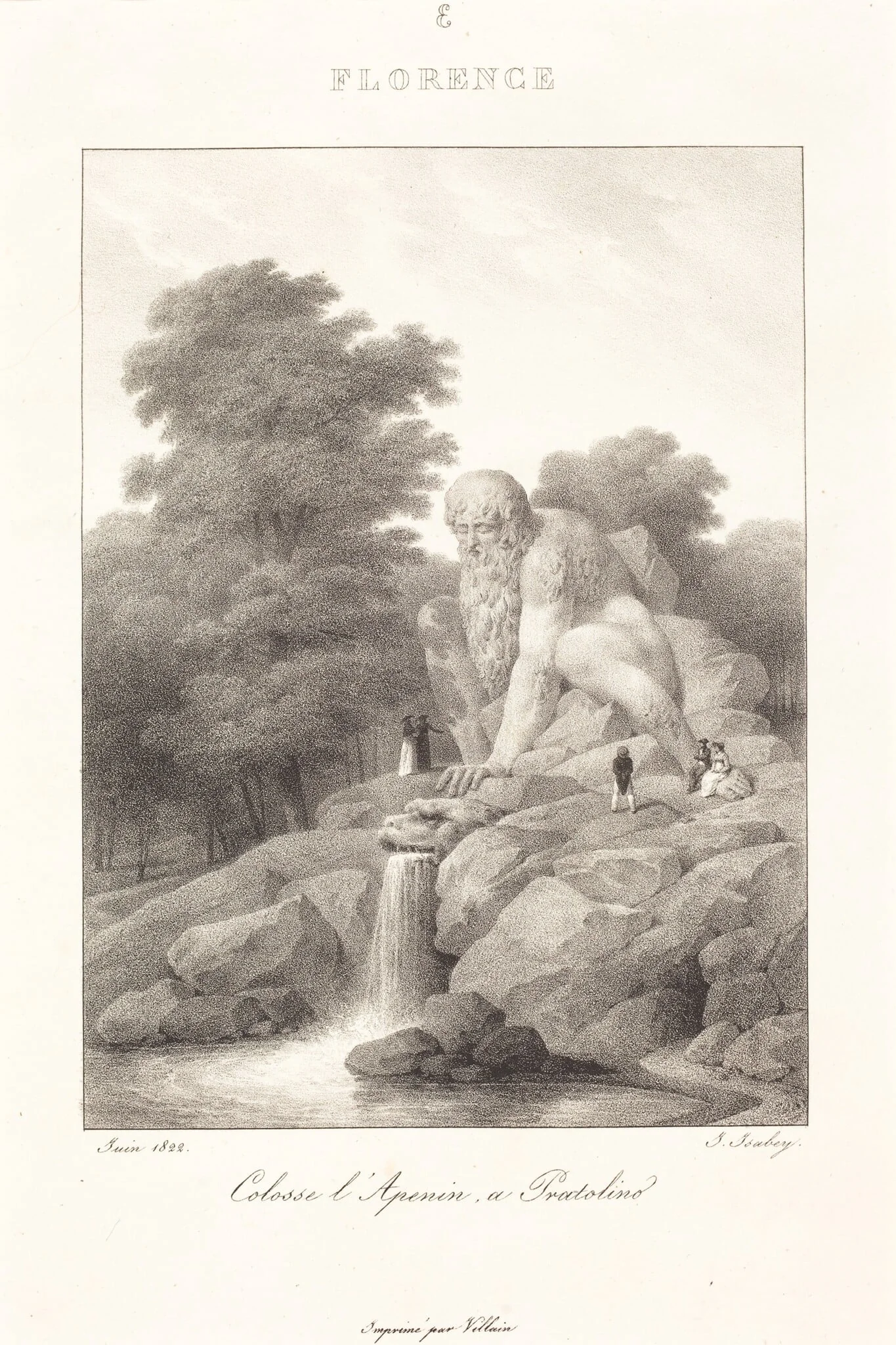 Colossus L'Apenin, Pratolino, detail