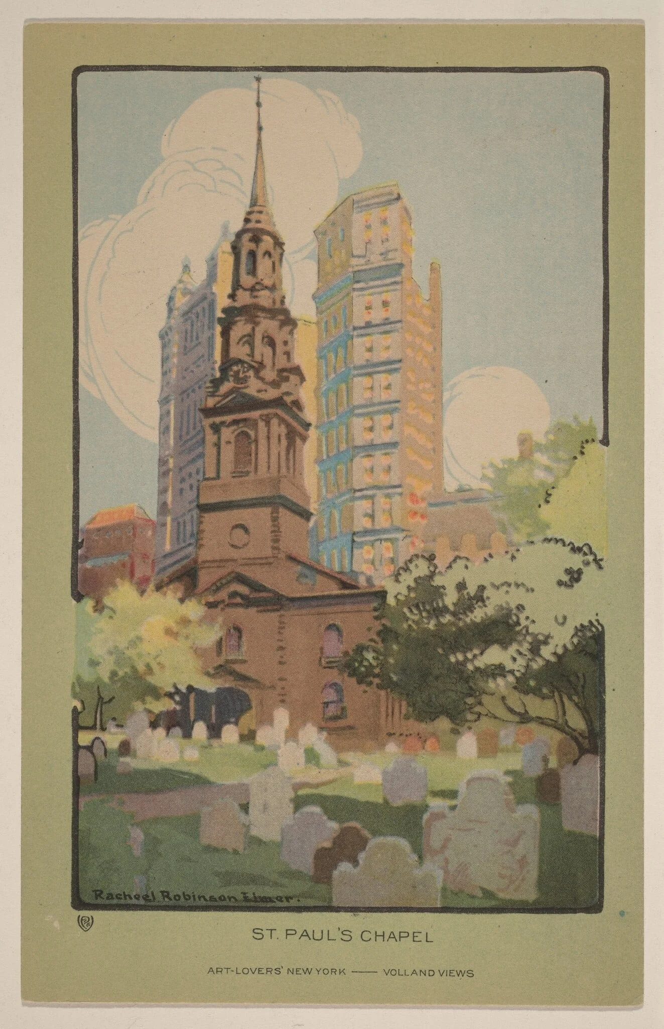 St. Paul's Chapel, detail