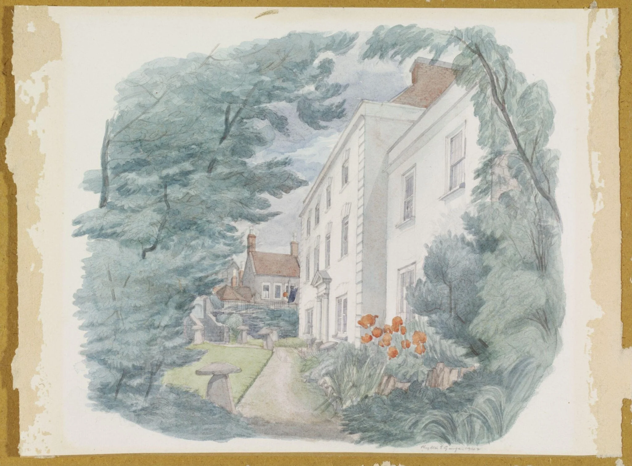 Flanders House, Keynsham, detail