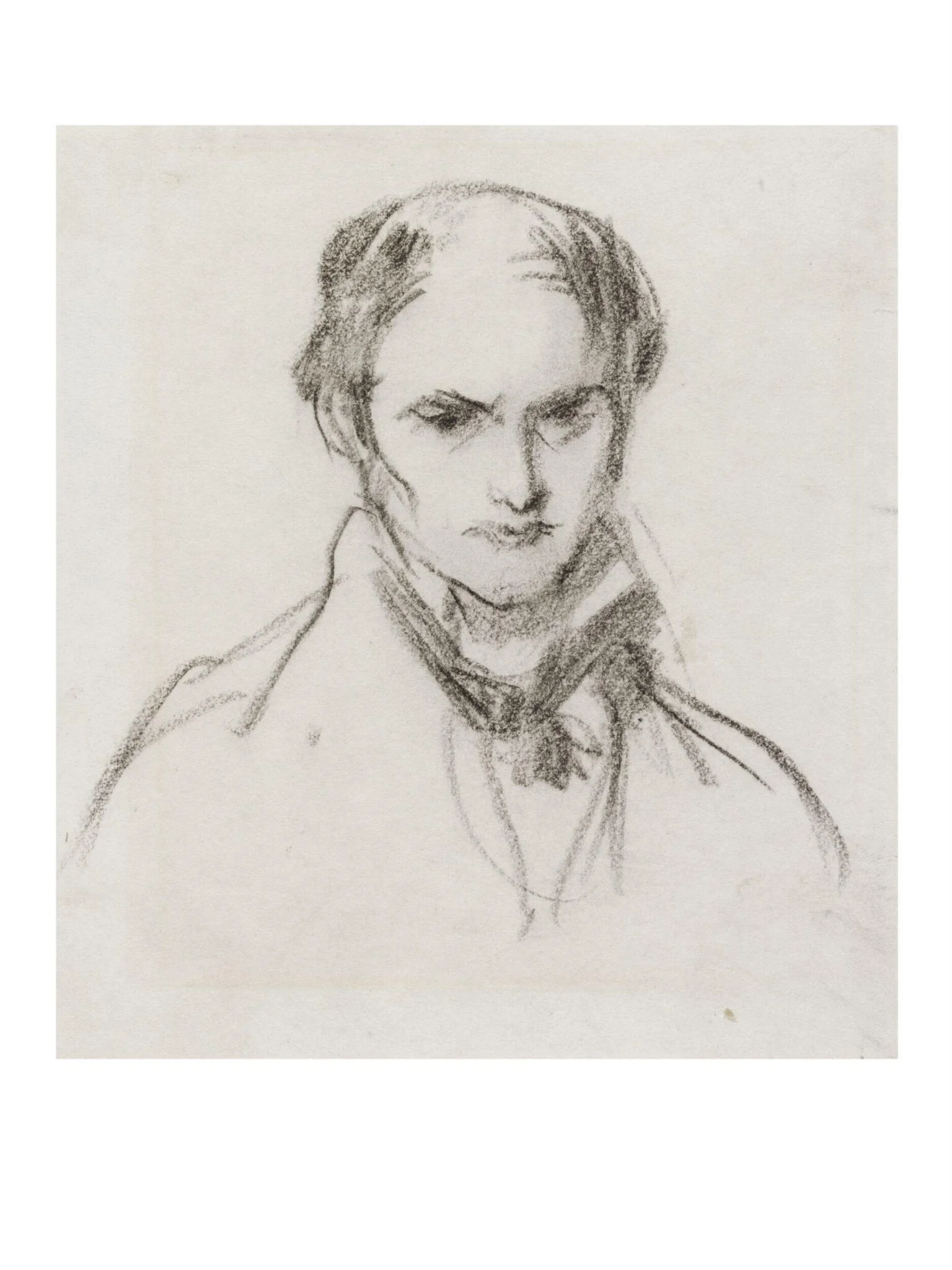 Self-portrait, detail