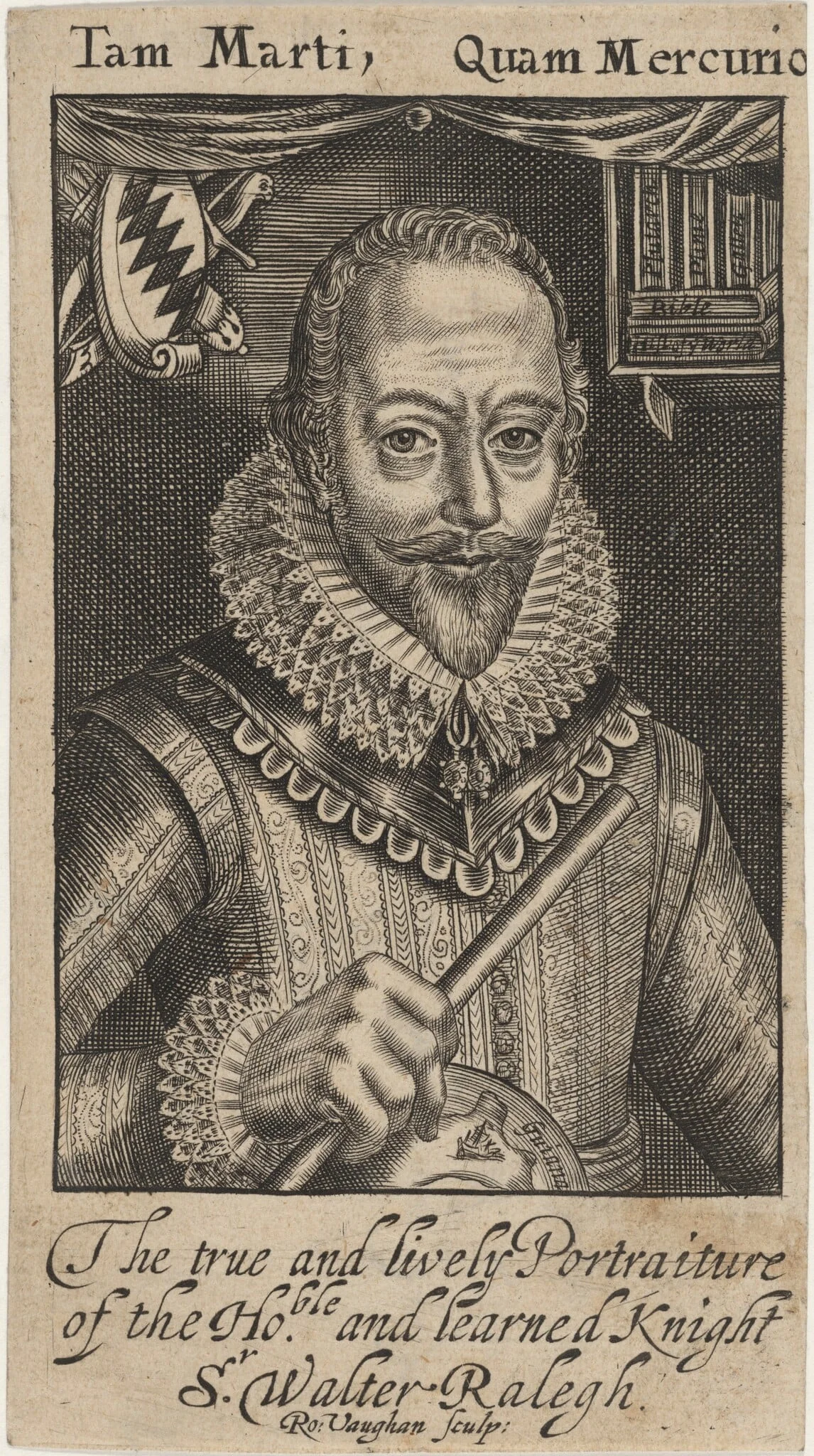 Sir Walter Raleigh, detail