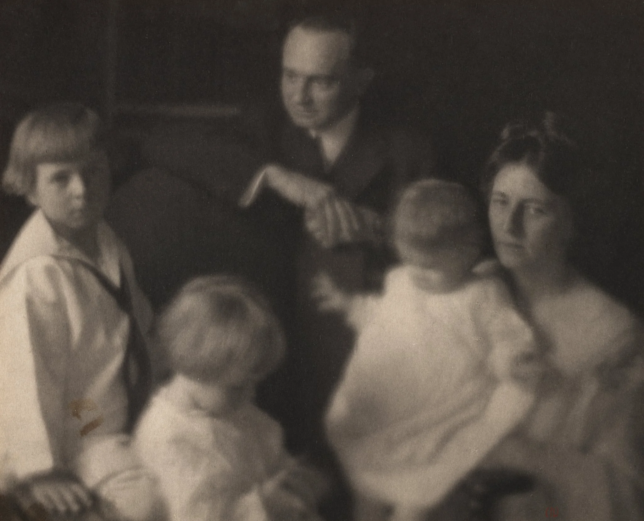 The Walter L. Flory Family, detail