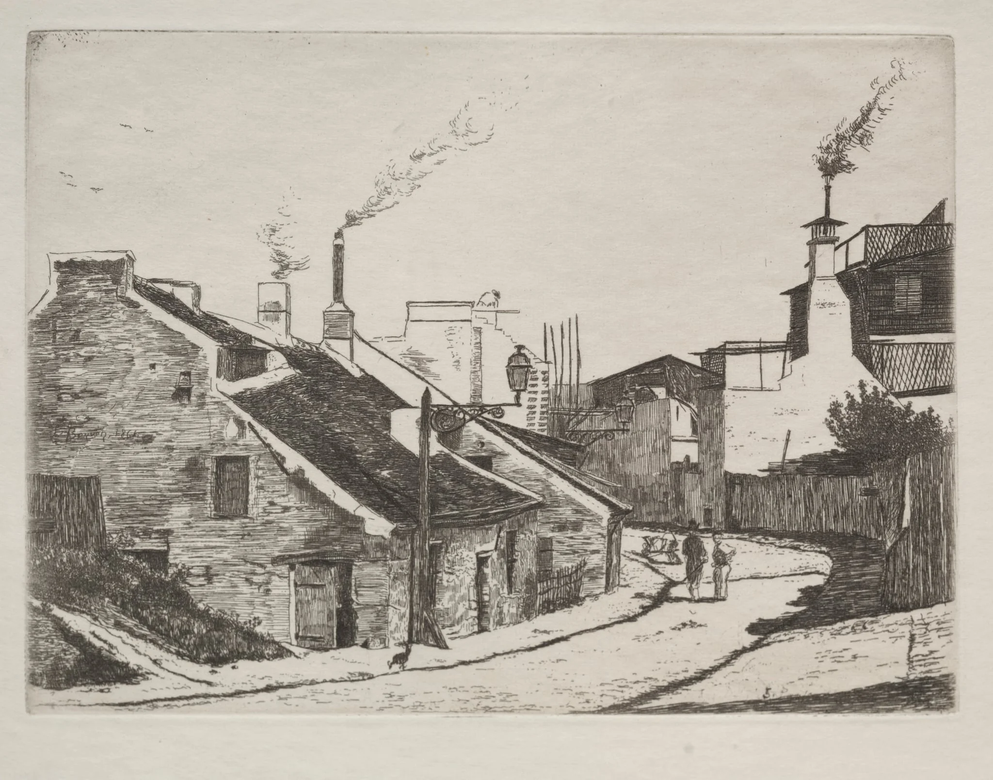 Country Street in Alouette, detail