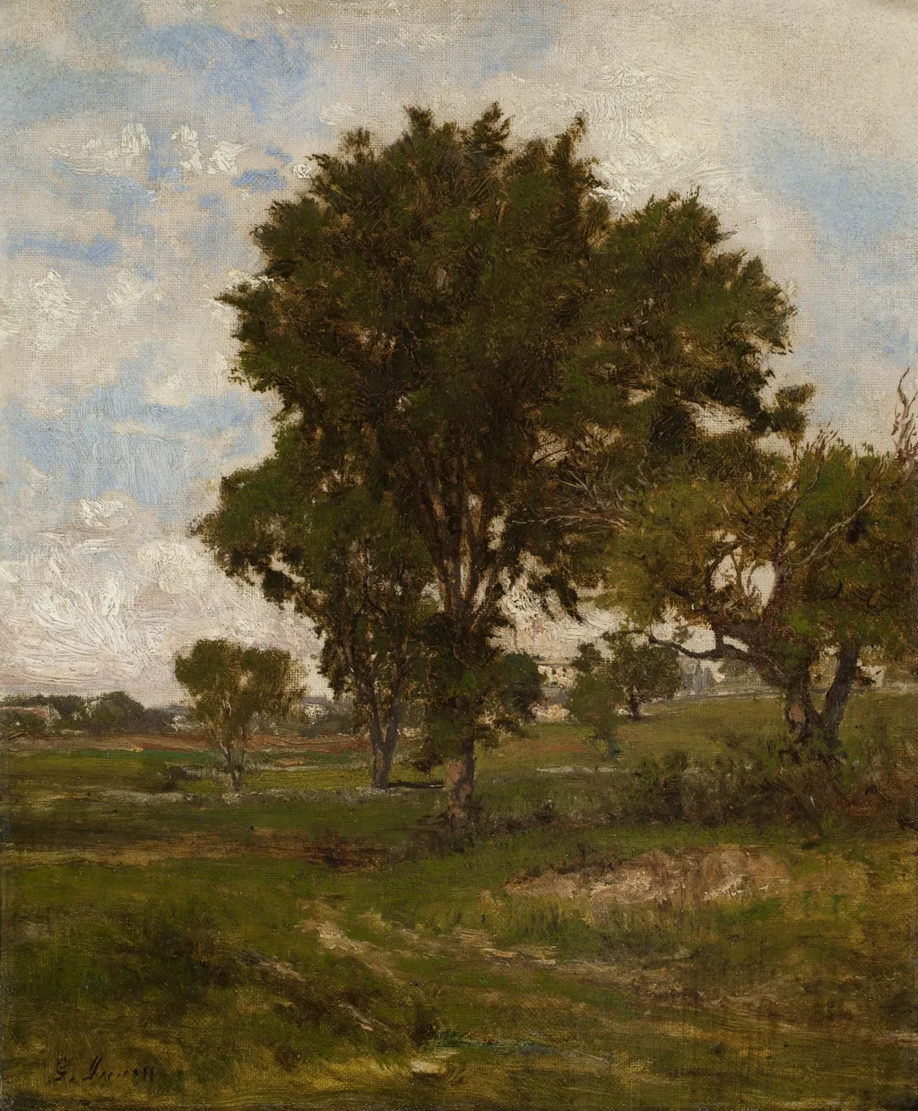 The Elm Tree, by George Inness, oil, 1890