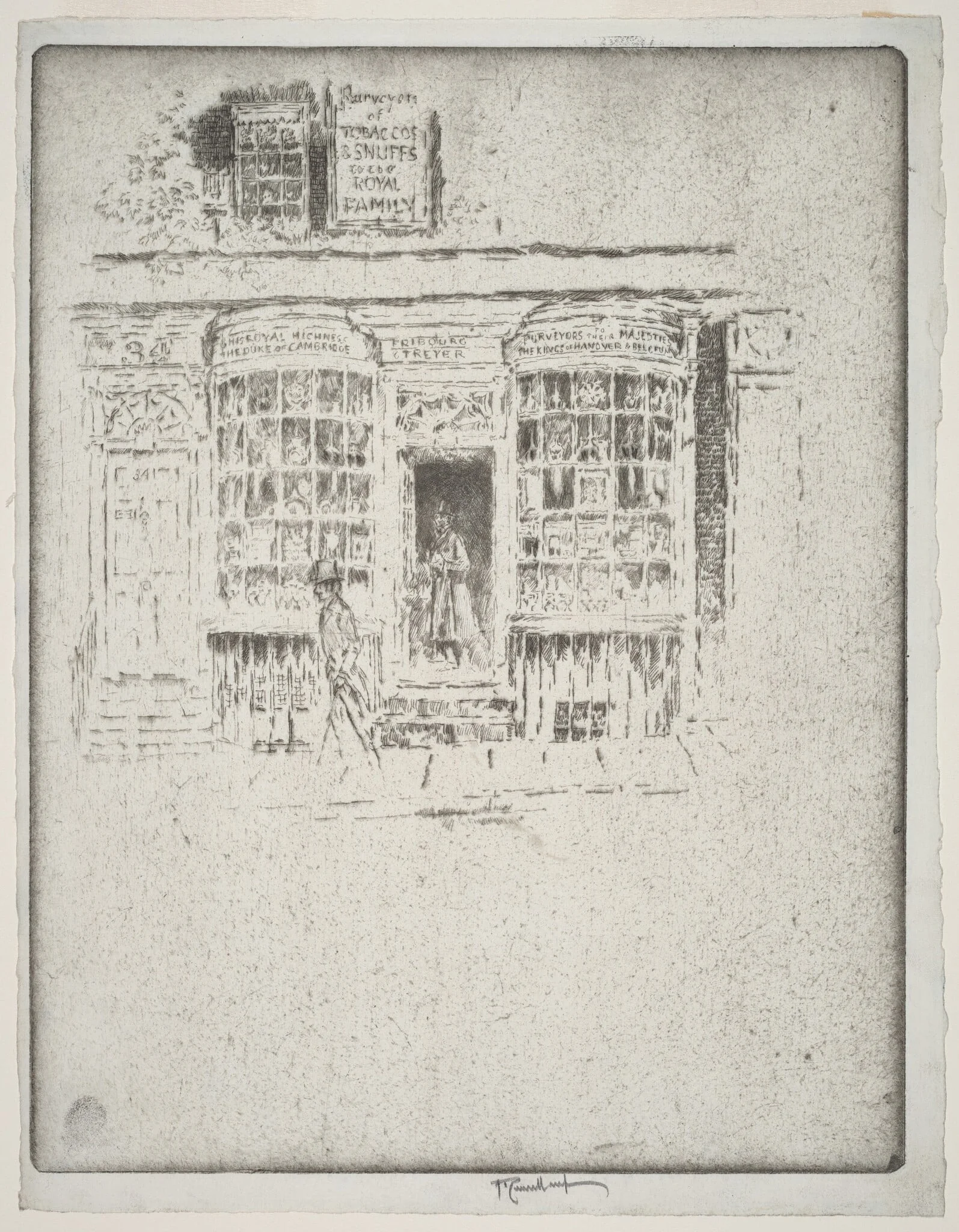 The Tobacco Shop, detail