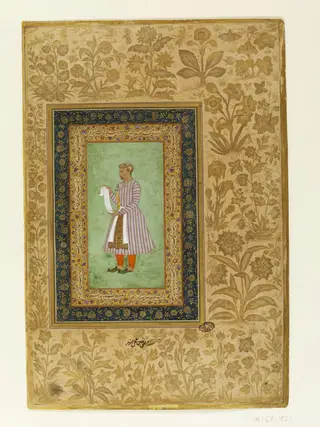 Murtaza Khan, by Manohar, paint, 1610