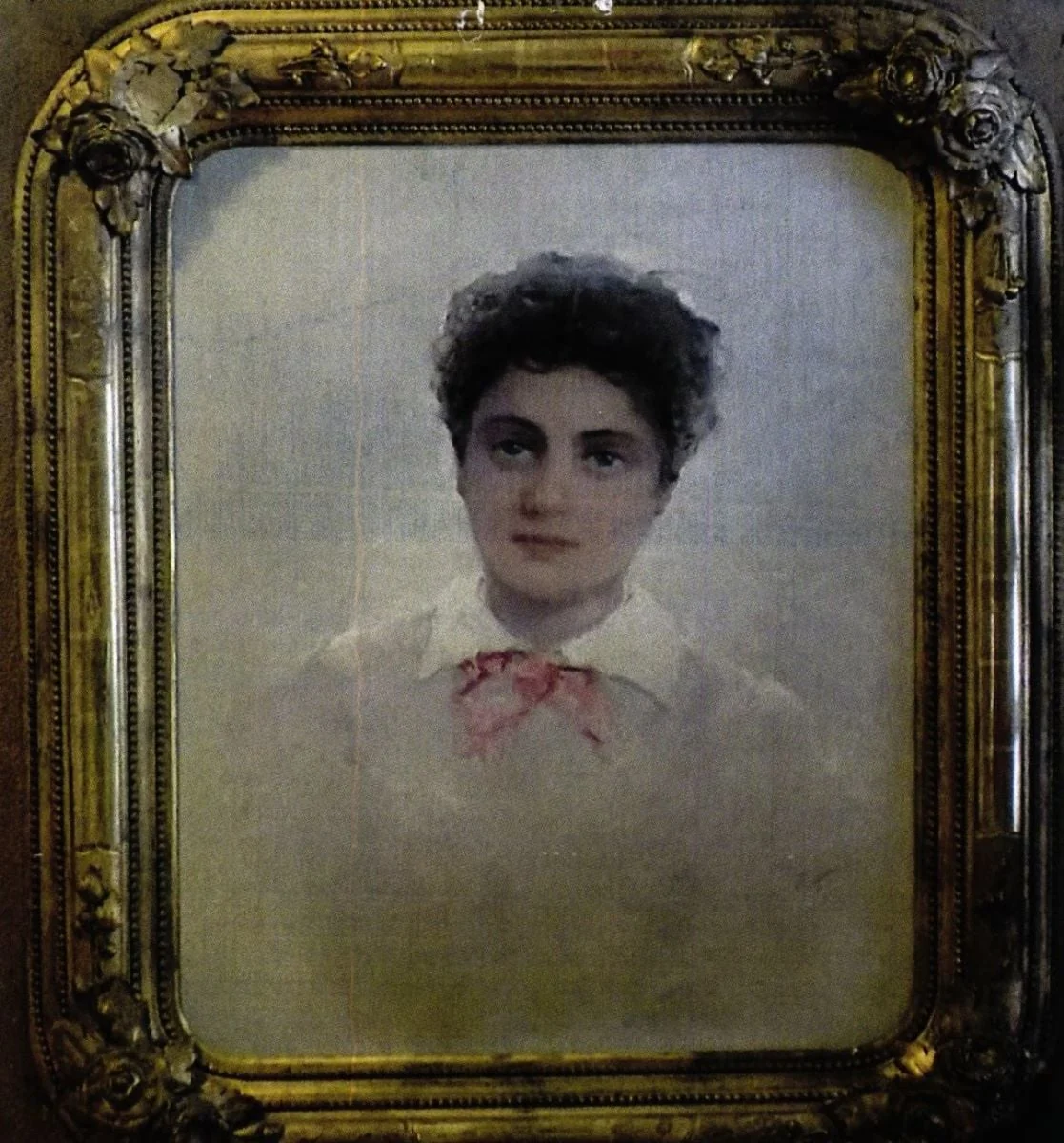 Portret de femeie, detail