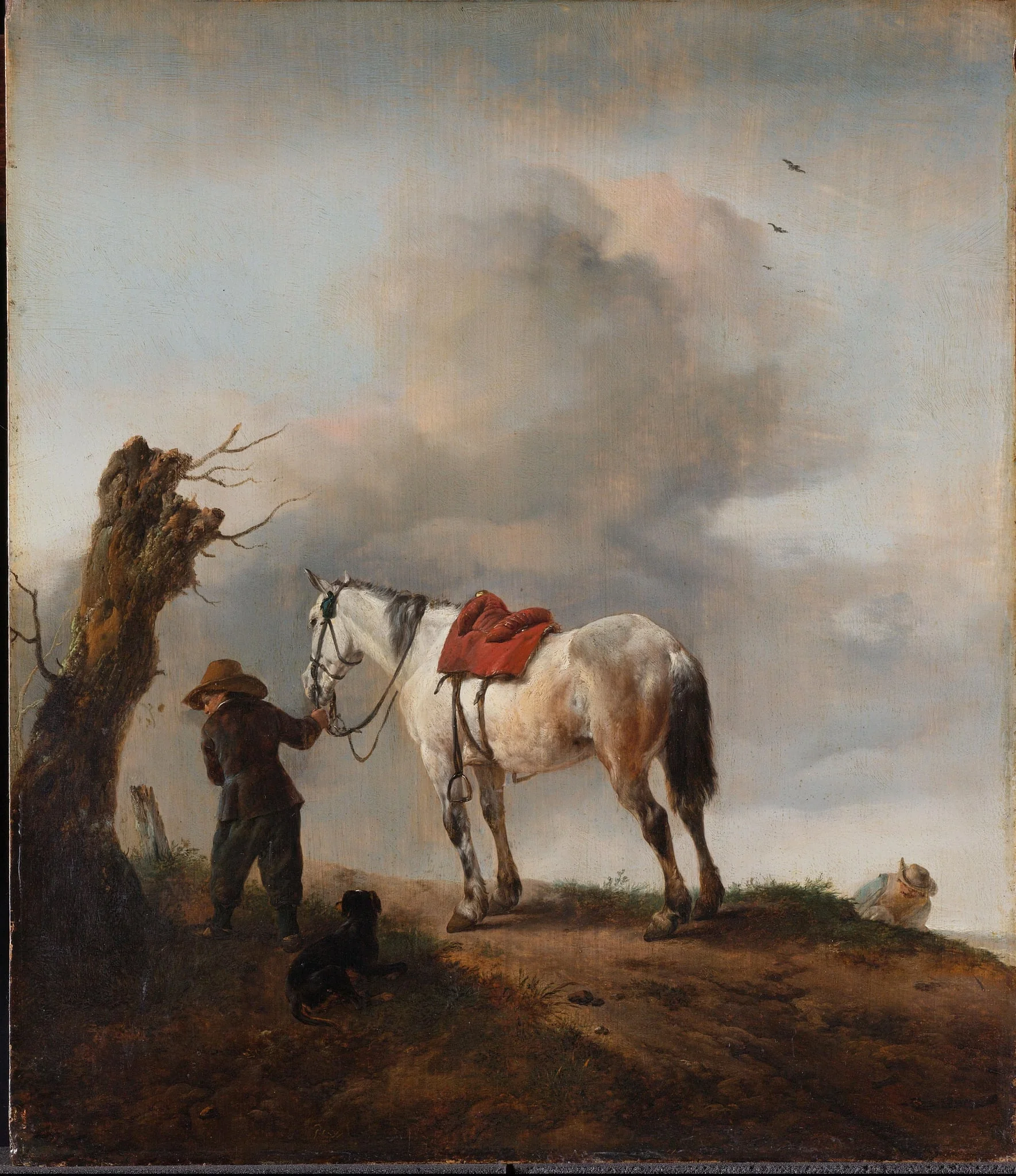 De schimmel, detail